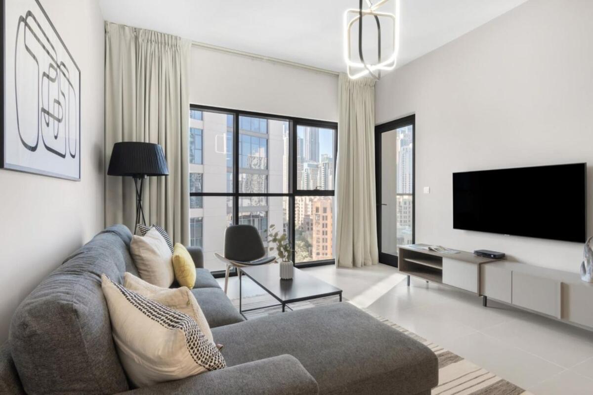 Silkhaus design 1BDR with Burj Khalifa view in new tower