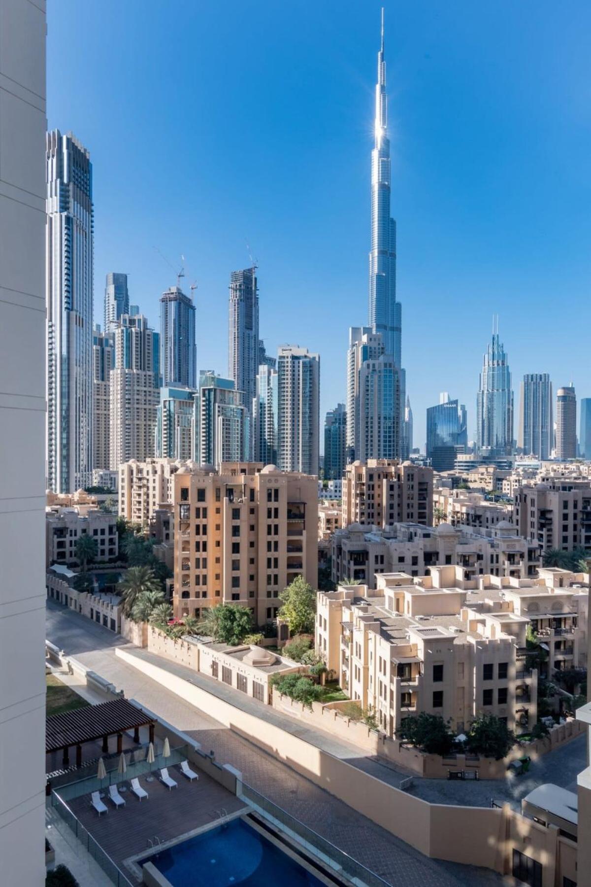 Silkhaus design 1BDR with Burj Khalifa view in new tower