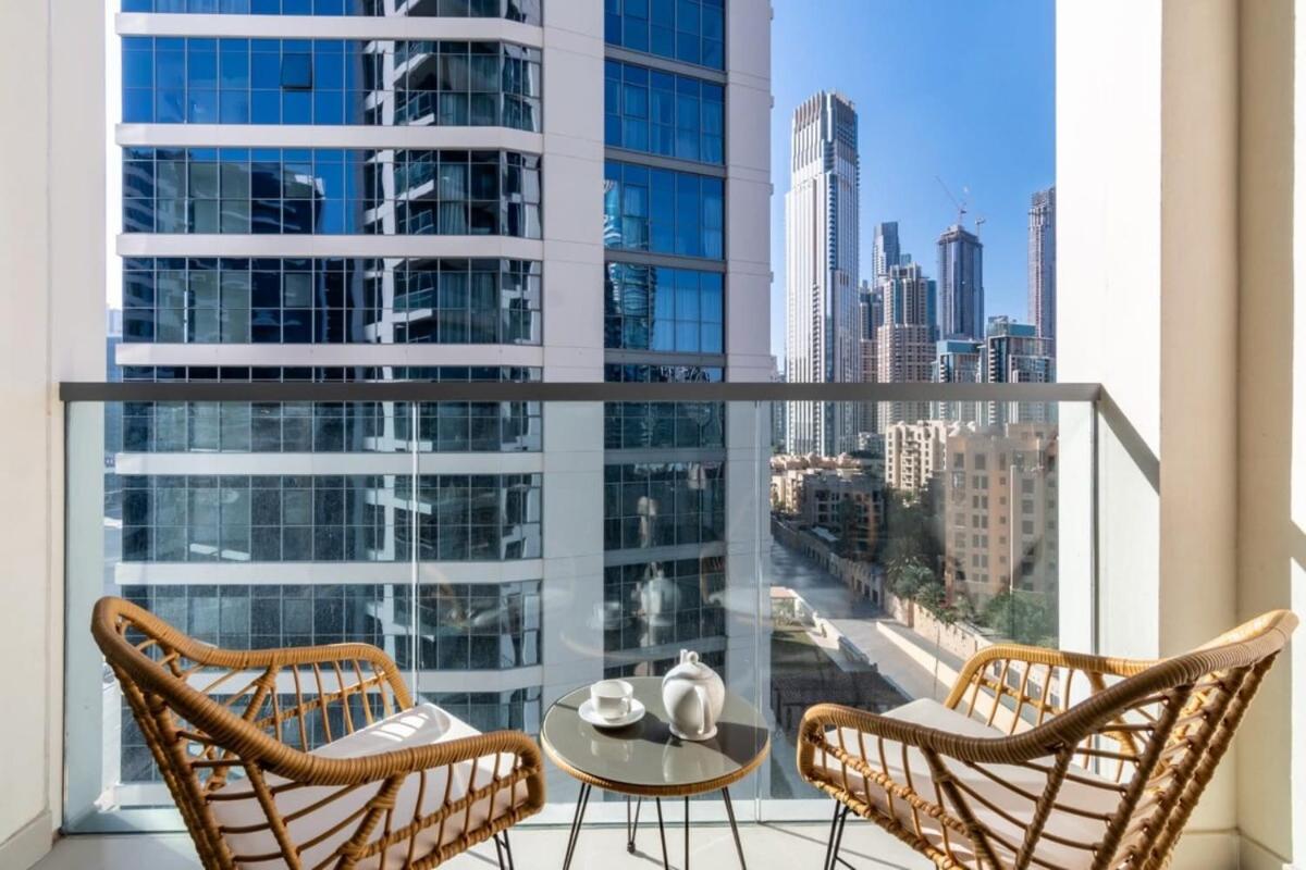 Silkhaus design 1BDR with Burj Khalifa view in new tower