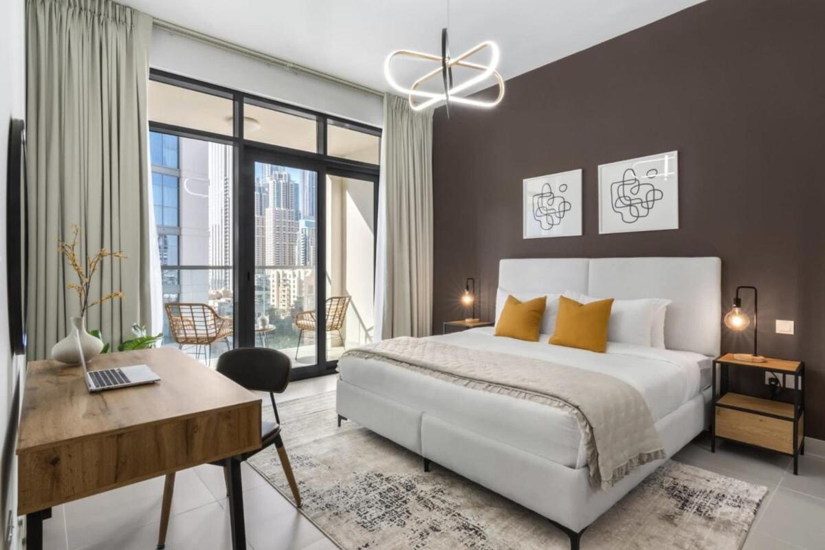 Silkhaus design 1BDR with Burj Khalifa view in new tower