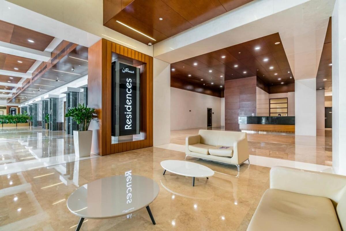 Silkhaus modern studio with Burj Khalifa view in DIFC