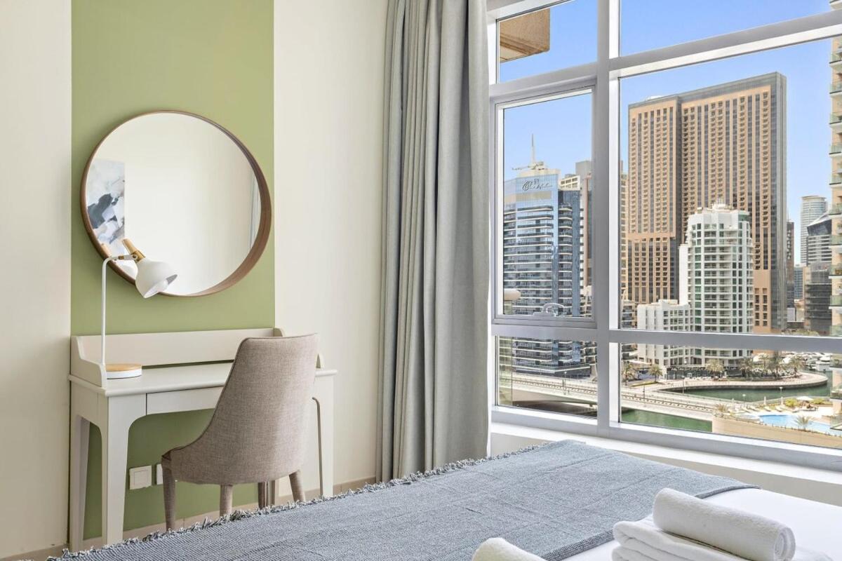 Silkhaus Marina View 1-Bedroom Newly Furnished with Pool & Gym Access