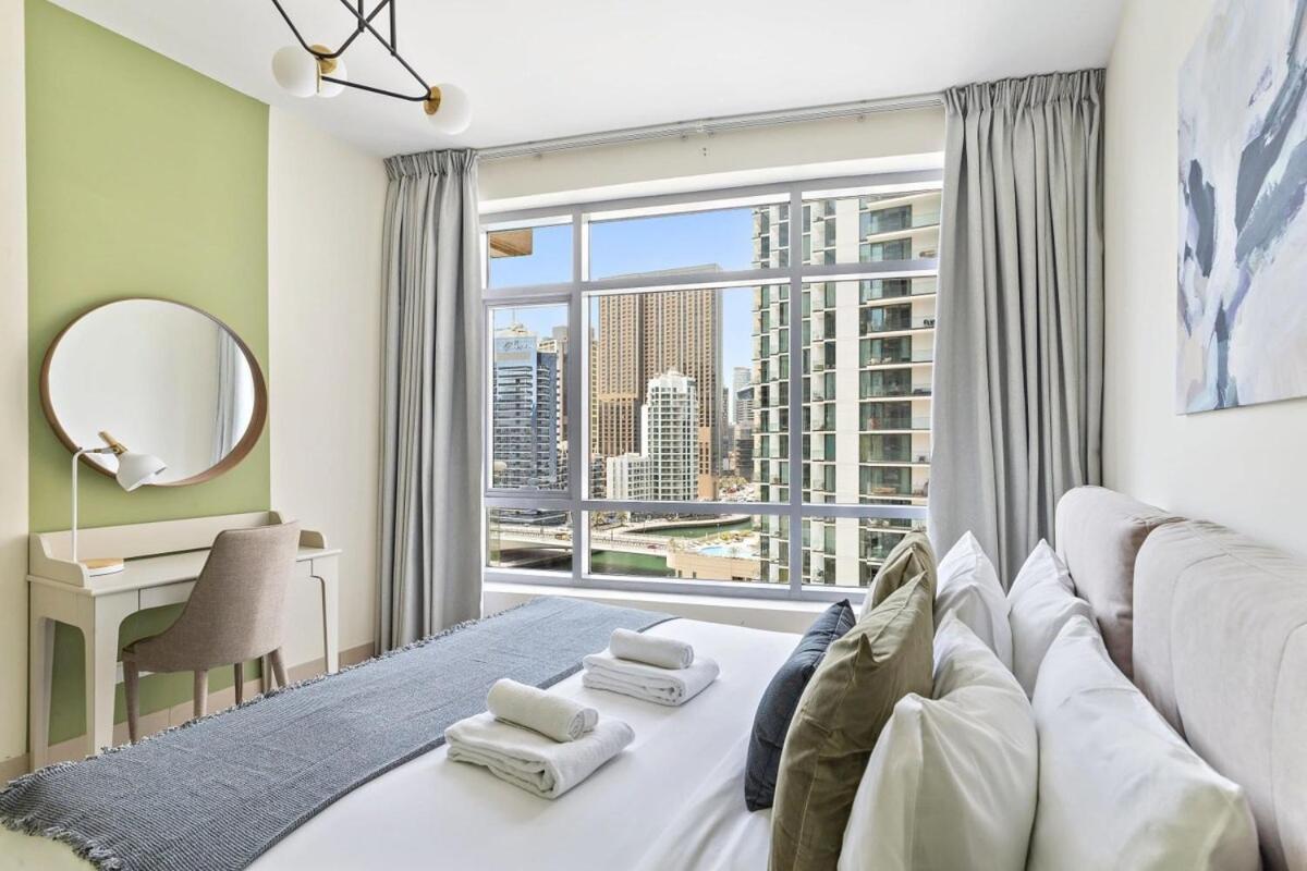 Silkhaus Marina View 1-Bedroom Newly Furnished with Pool & Gym Access