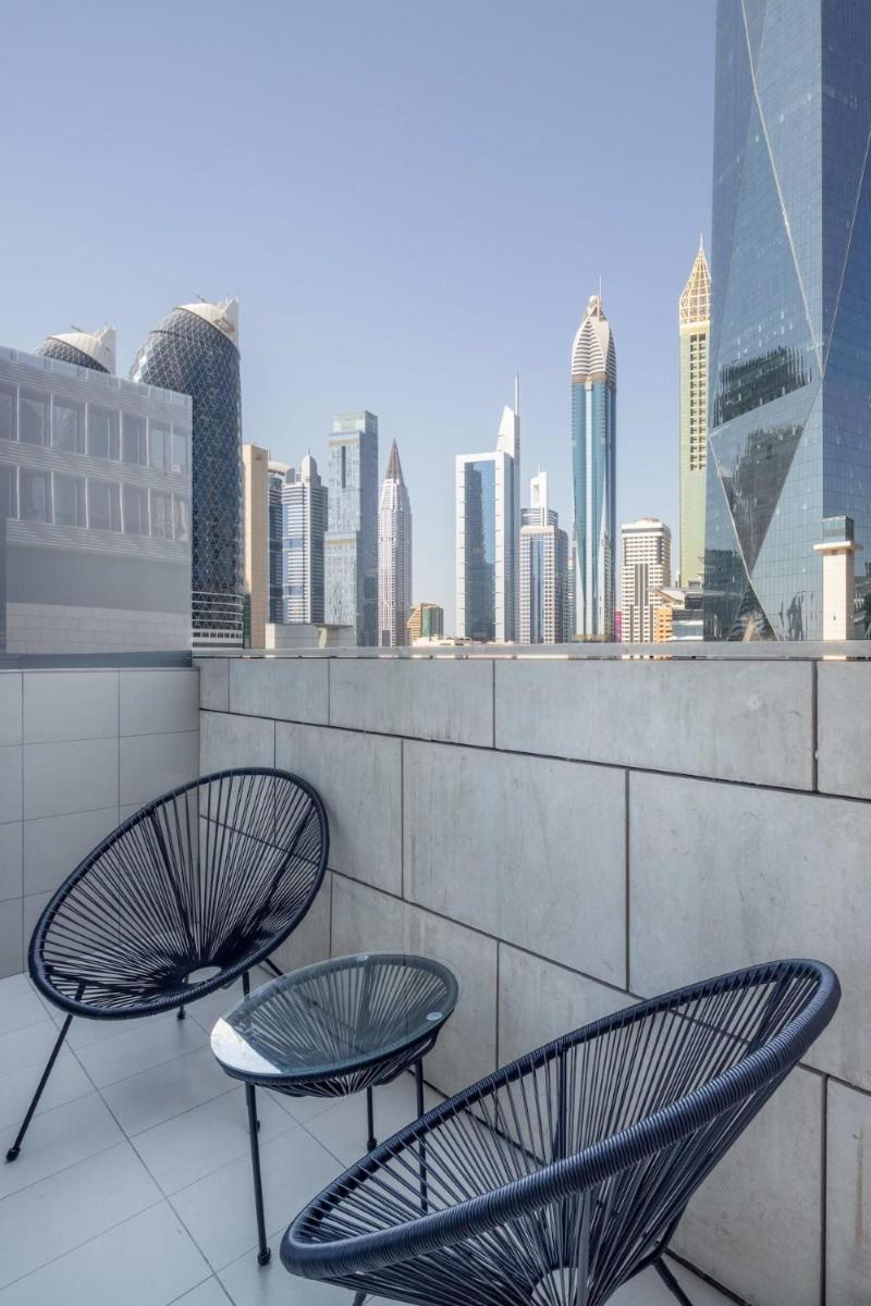 Silkhaus modern furnished studio in DIFC center with balcony