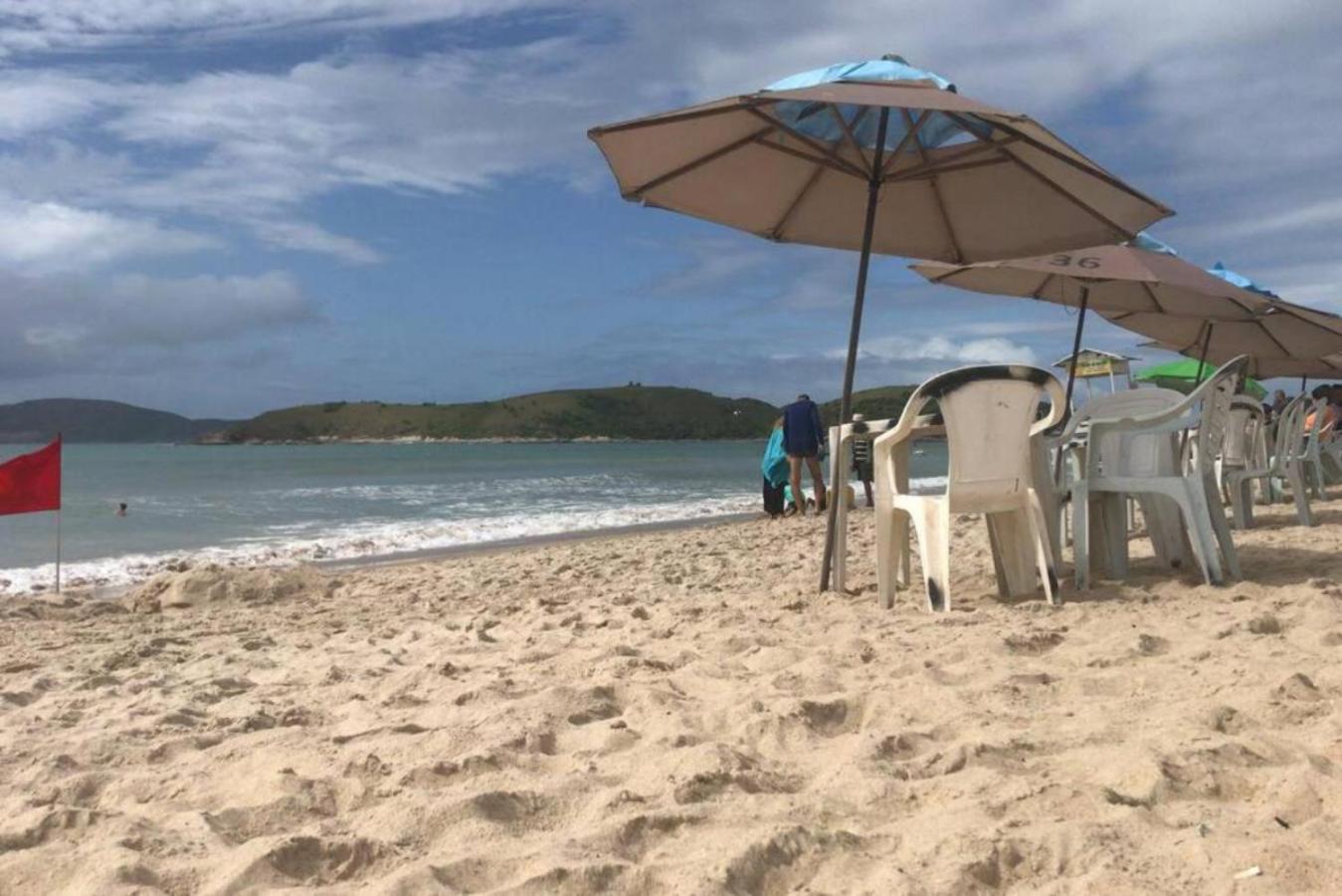 Flat Âncora -Apto Standard Pé na Areia na Praia do Peró
