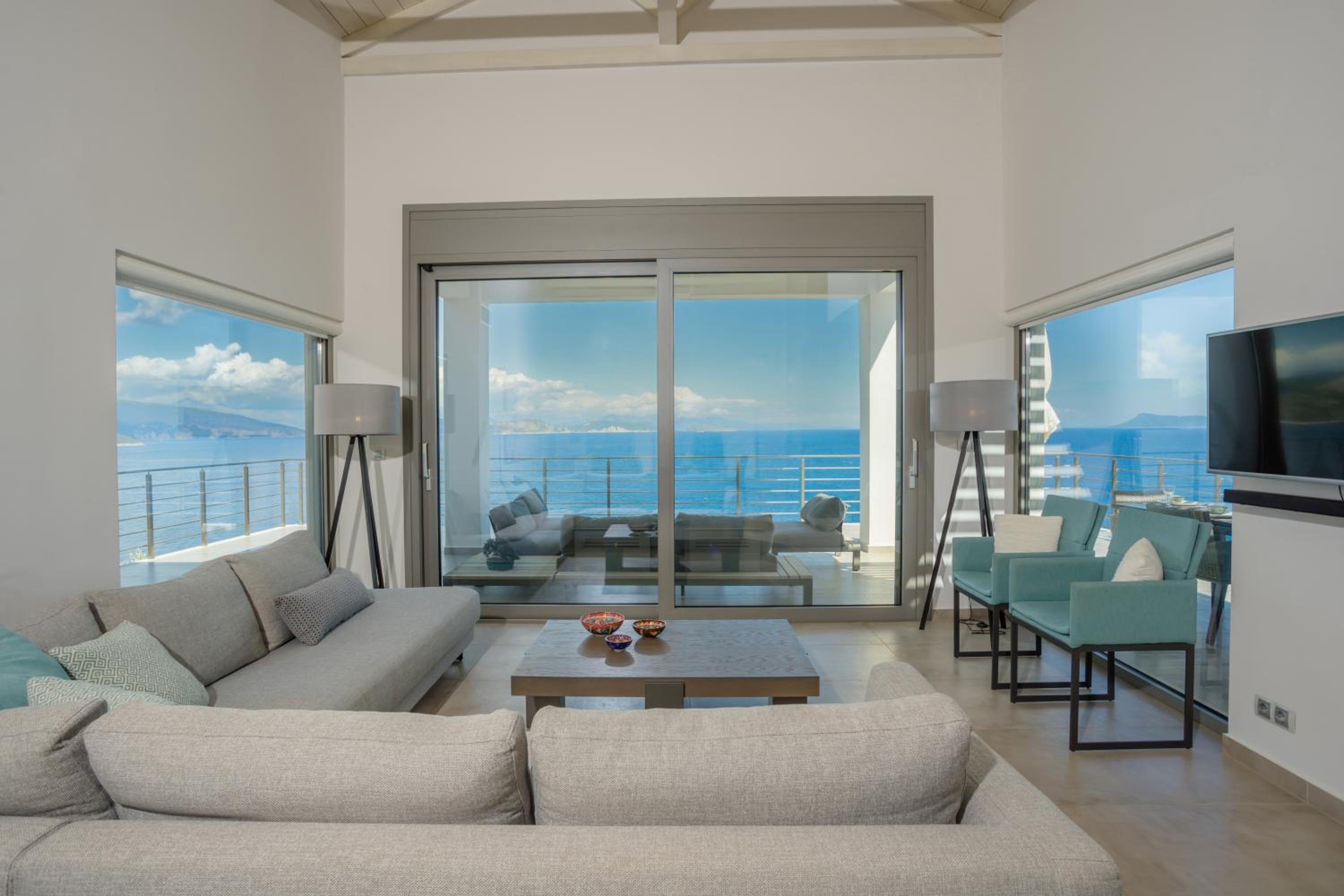 Villa Lefkas - Luxury villa Sivota with direct sea access view 3