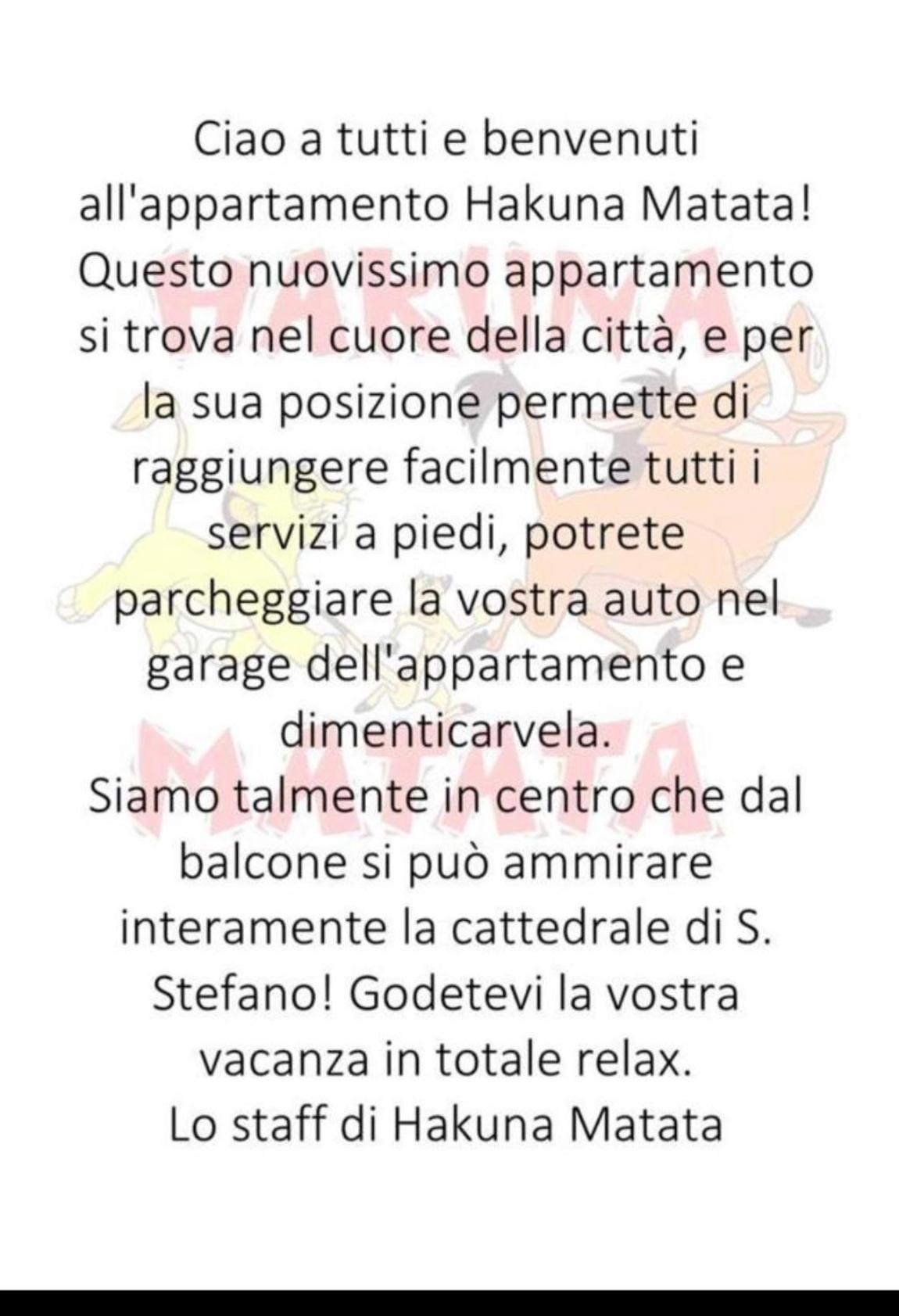 Appartamento Hakuna Matata