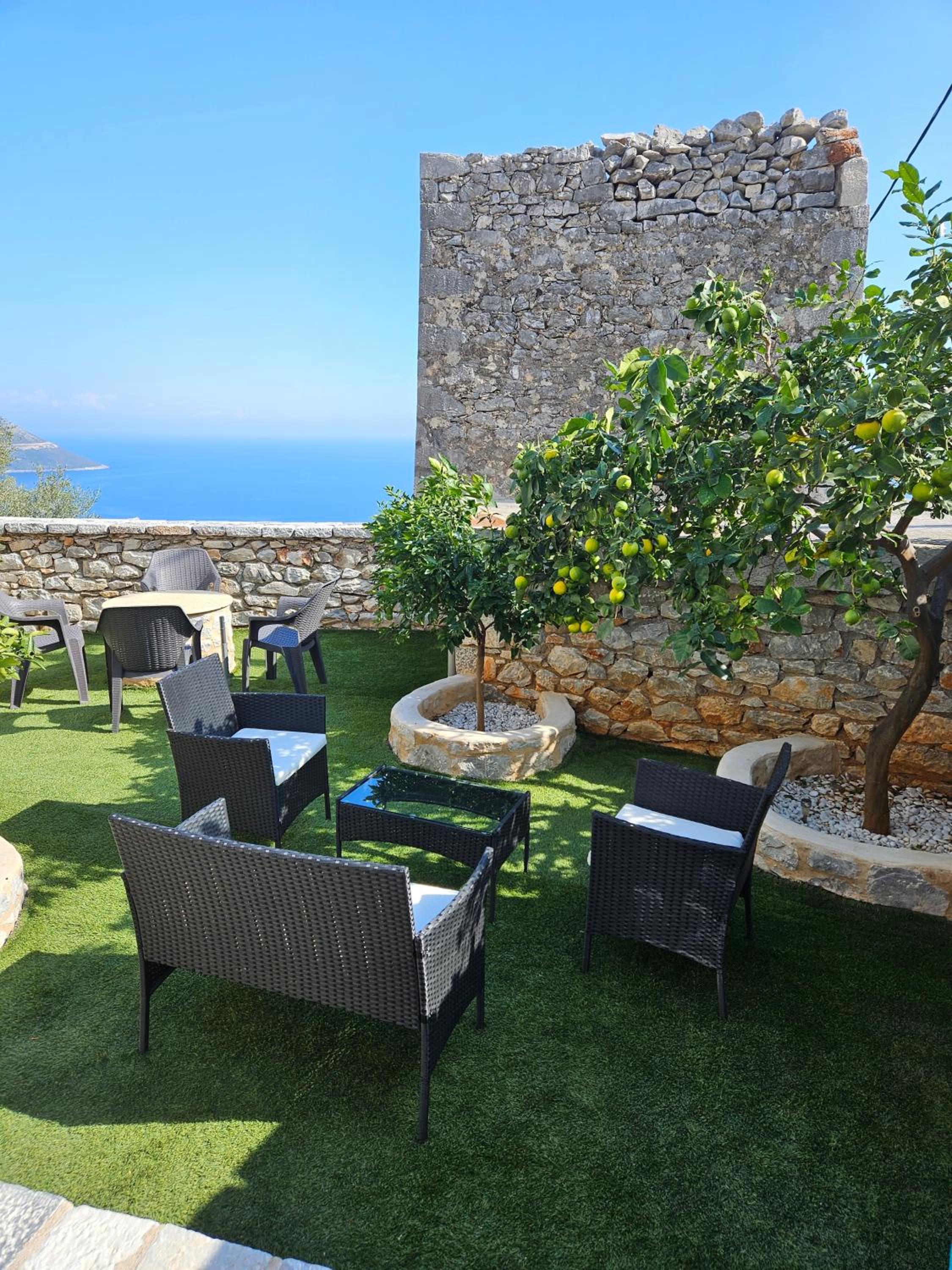 Rigas stone tower east Mani 3 view 3