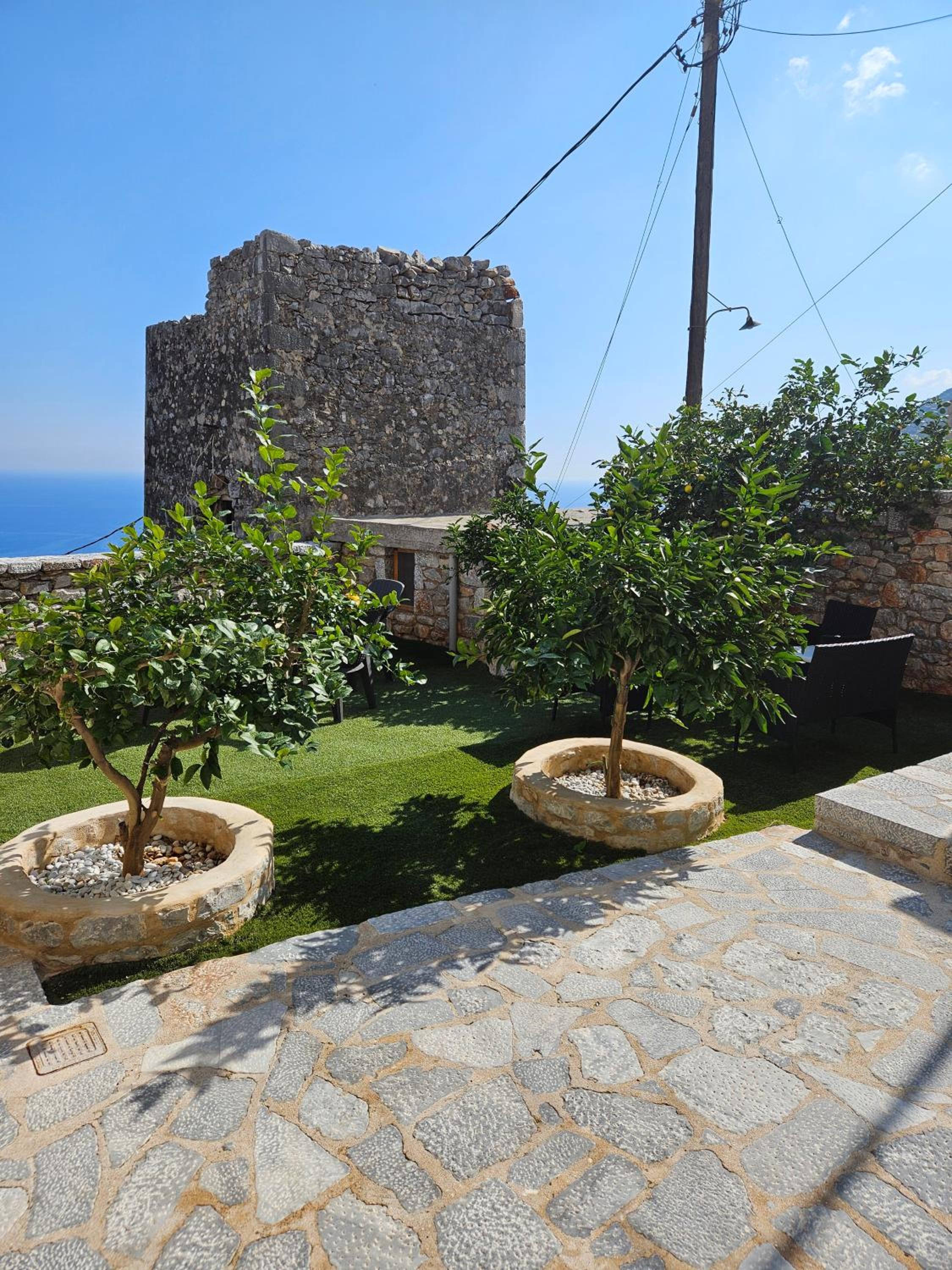 Rigas stone tower east Mani 3 view 5