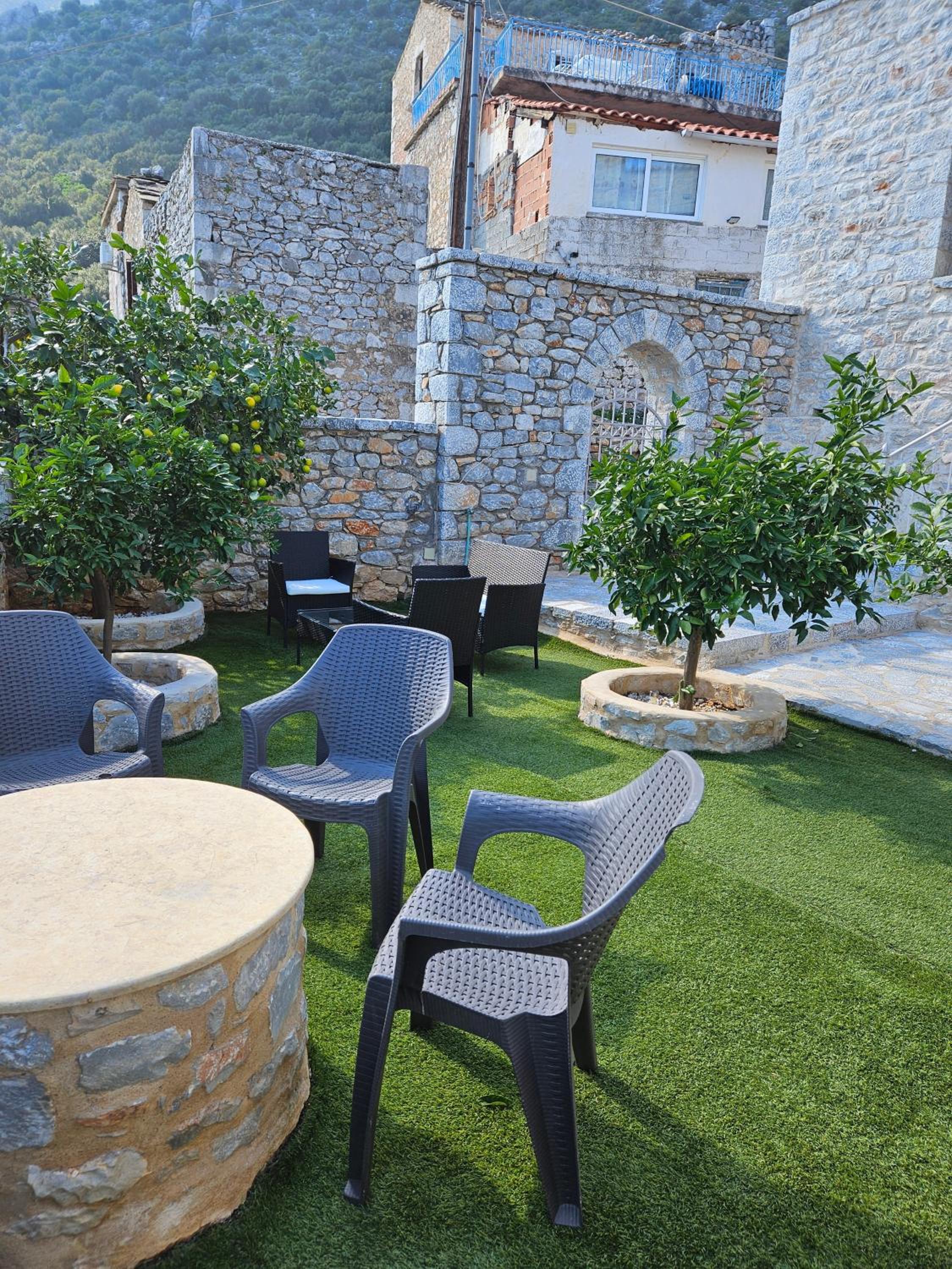 Rigas stone tower east Mani 3 view 4
