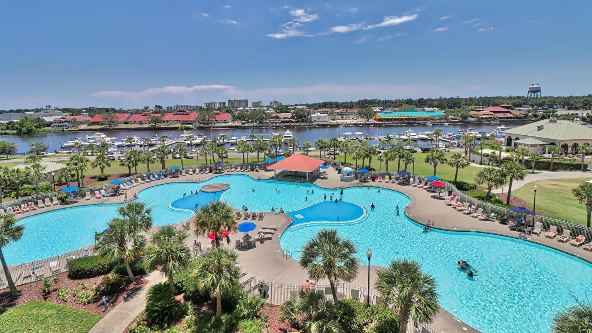Newly built open-concept and beautifully decorated 4 Bedroom in Barefoot Resort 802 Dye Townhome view 2