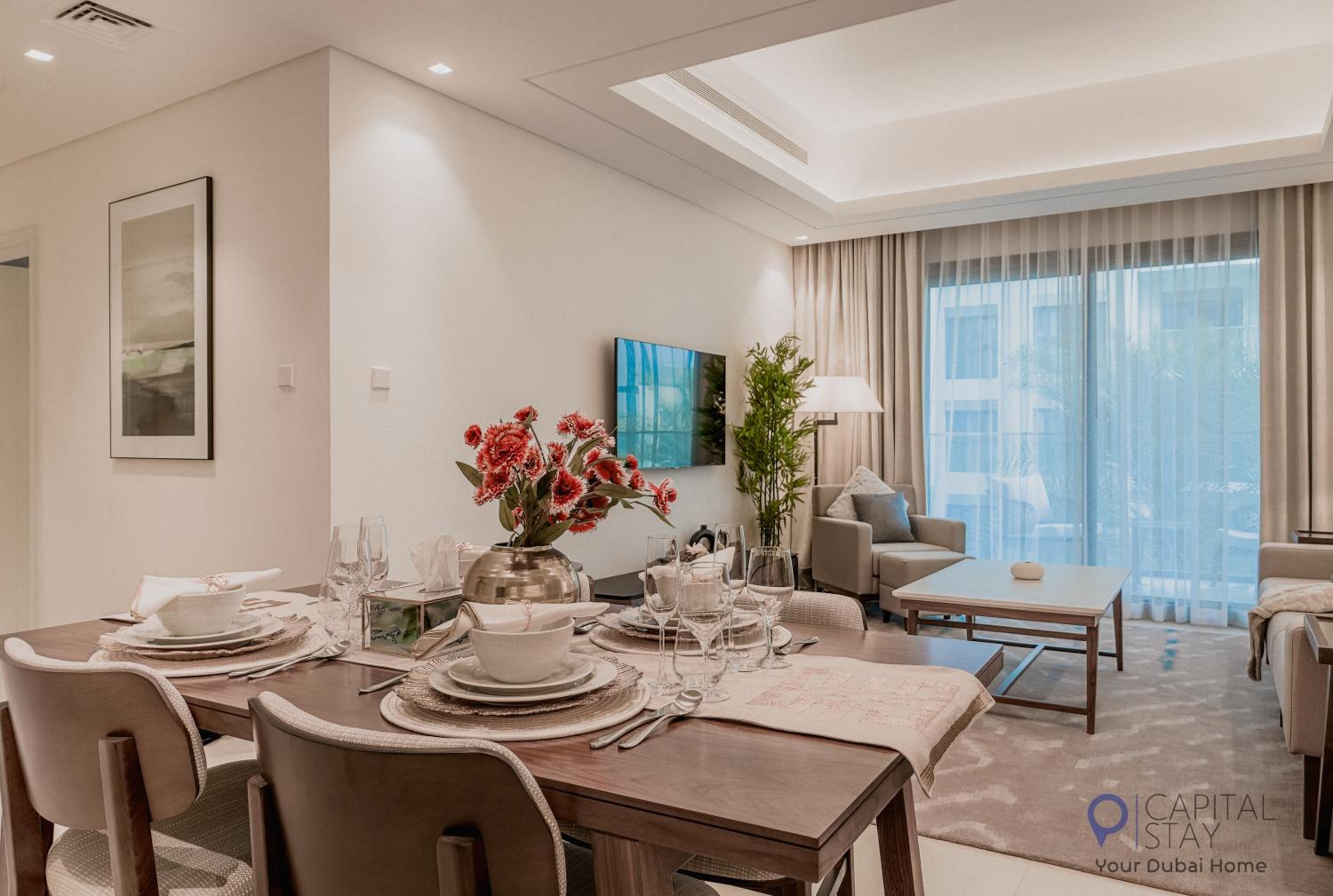 Capital Stay- Private Two Bed Apartment - The Address Beach Resort Residences Fujairah
