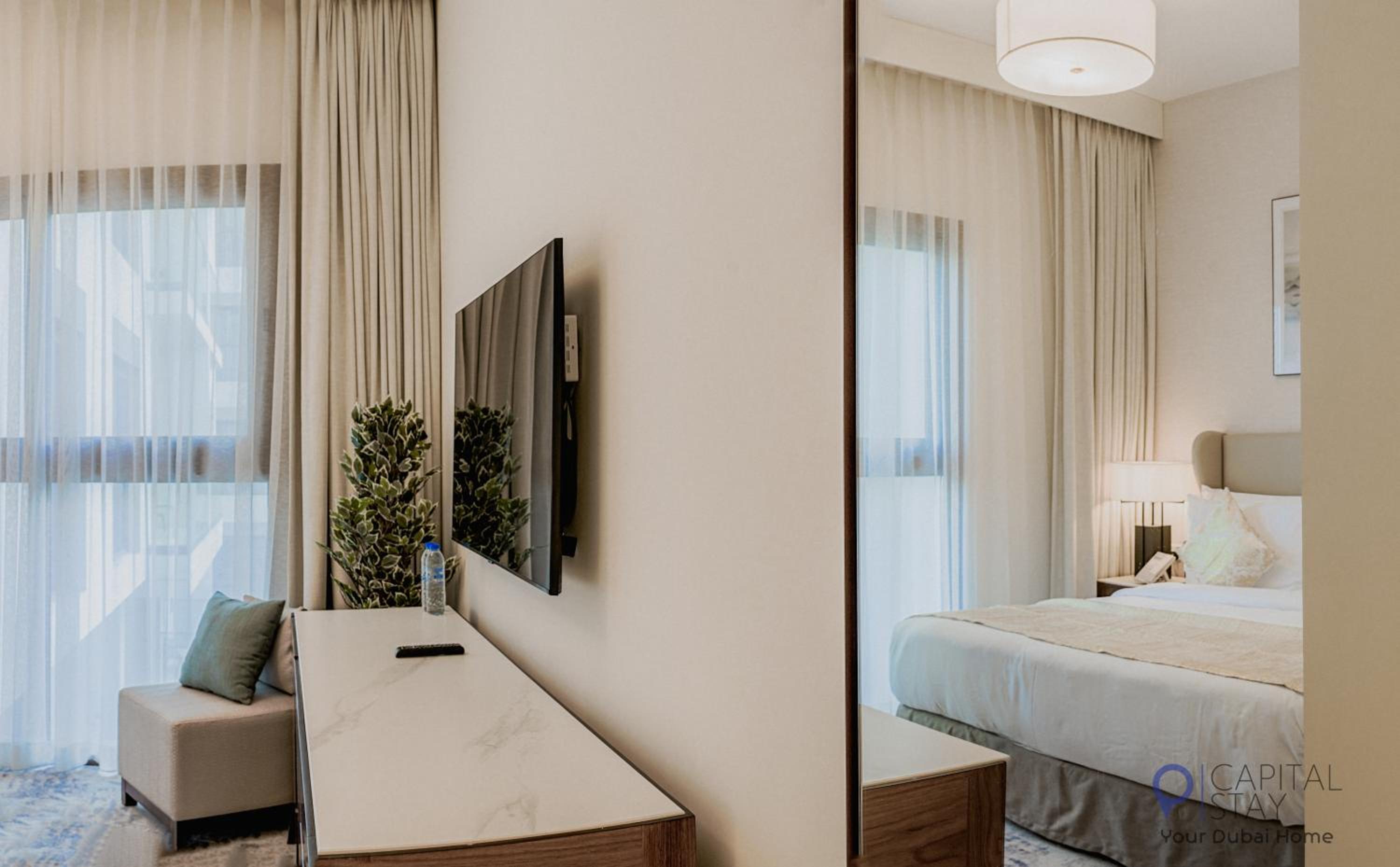 Capital Stay- Private Two Bed Apartment - The Address Beach Resort Residences Fujairah