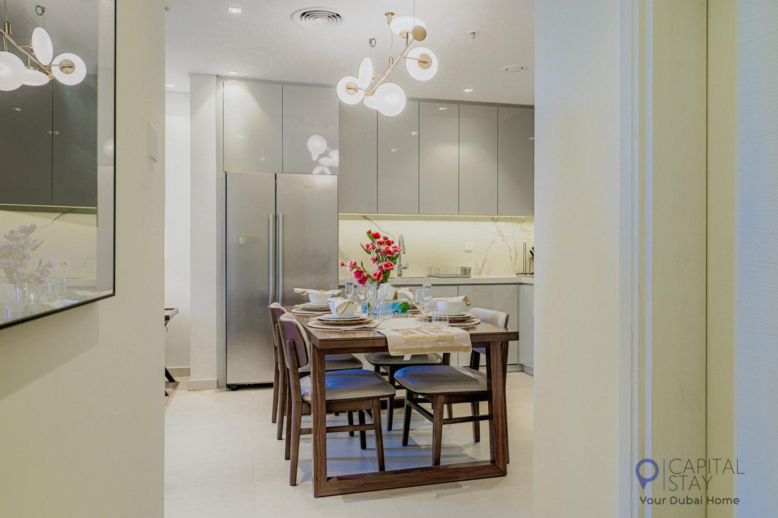 Capital Stay- Private Two Bed Apartment - The Address Beach Resort Residences Fujairah