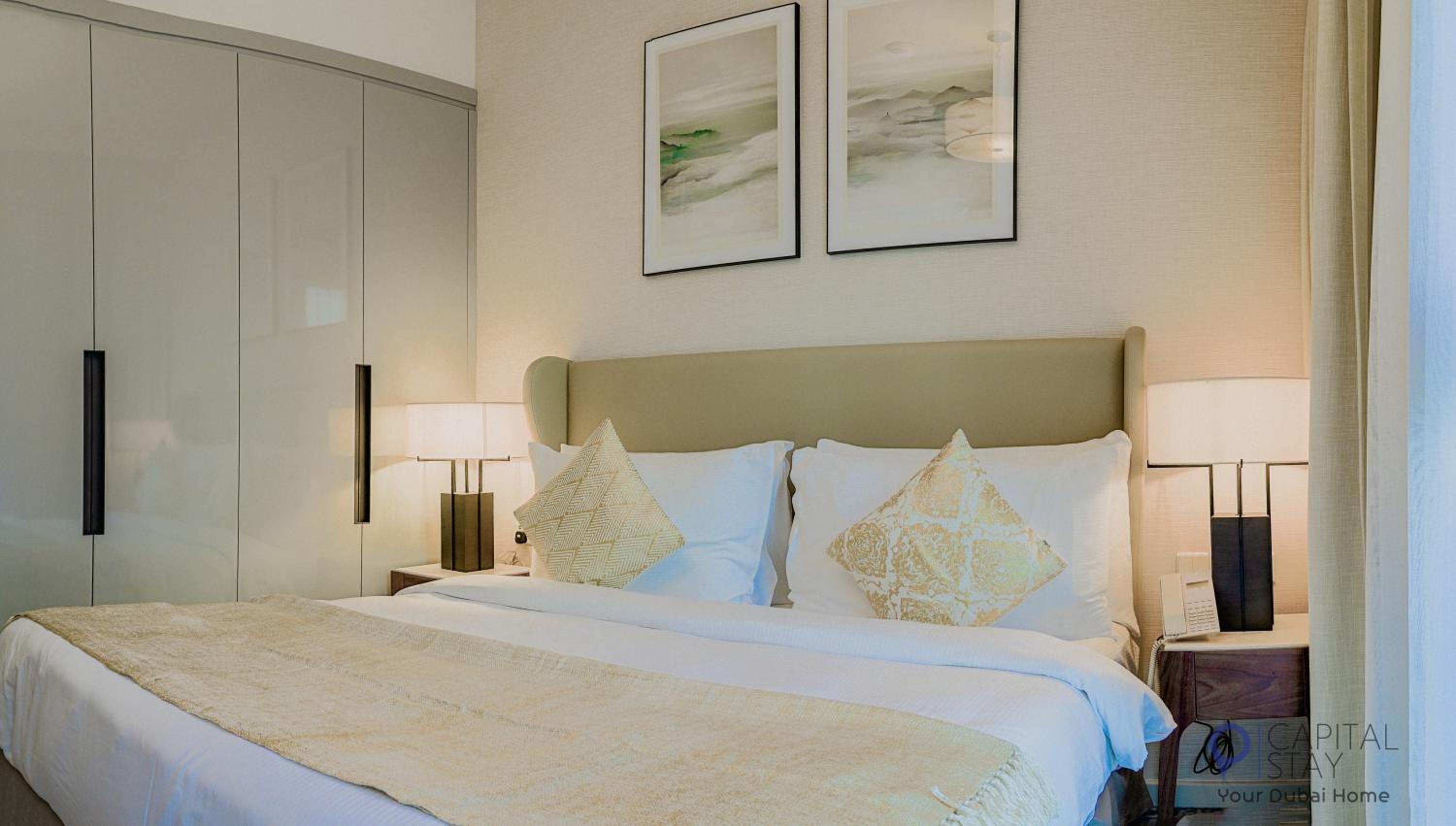 Capital Stay- Private Two Bed Apartment - The Address Beach Resort Residences Fujairah