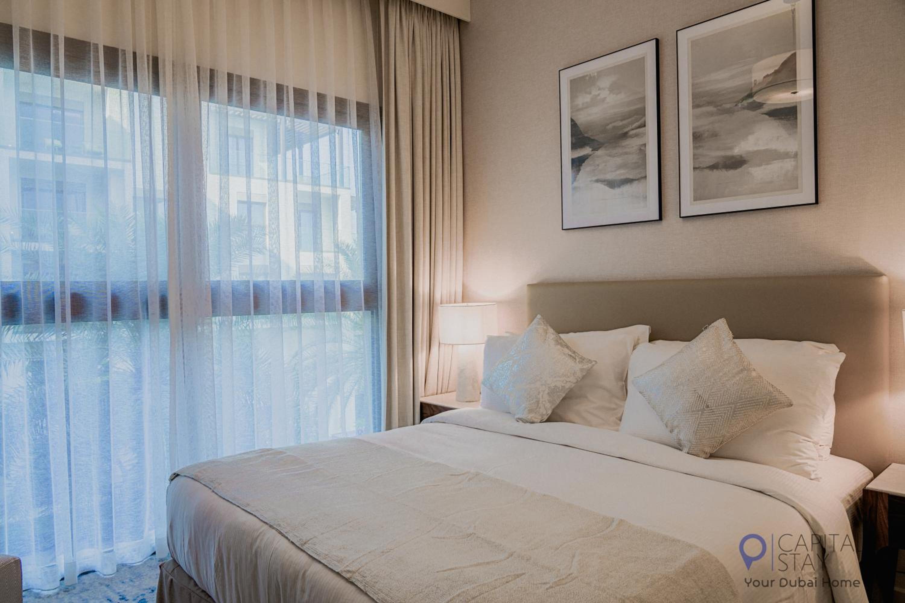 Capital Stay- Private Two Bed Apartment - The Address Beach Resort Residences Fujairah
