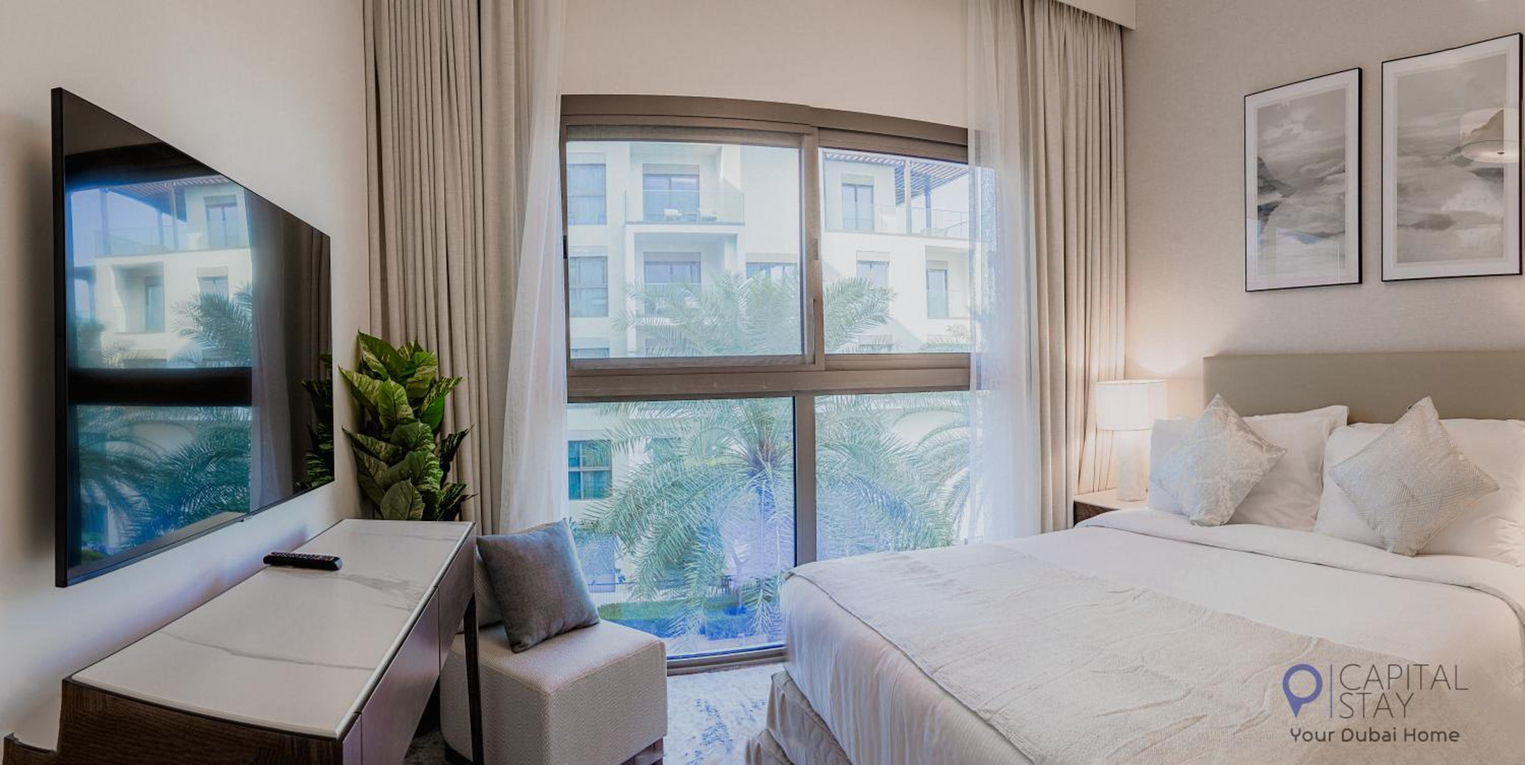 Capital Stay- Private Two Bed Apartment - The Address Beach Resort Residences Fujairah