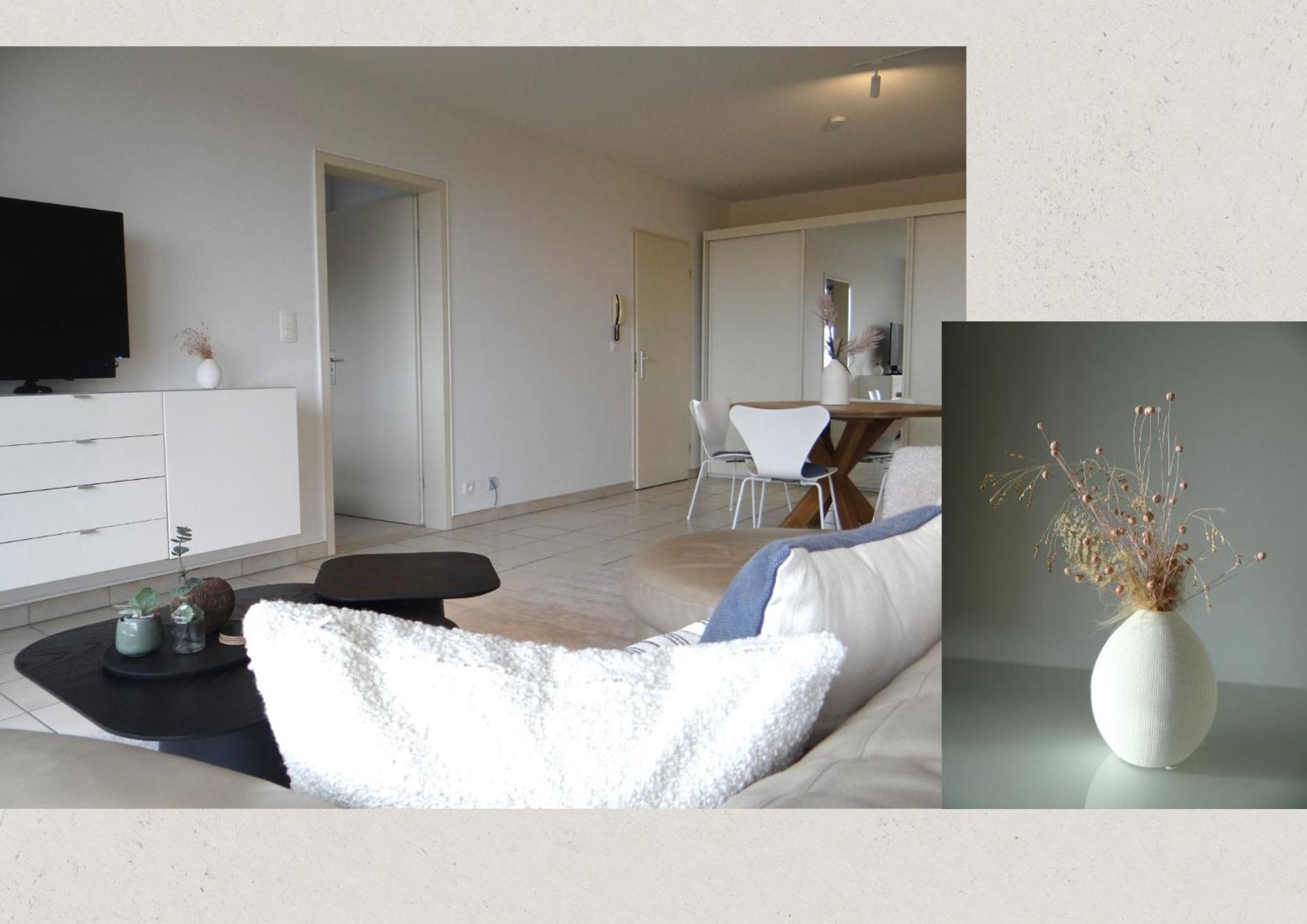 Stijlvol appartement met ruim zicht en privé garage op een toplocatie in Nieuwpoort
