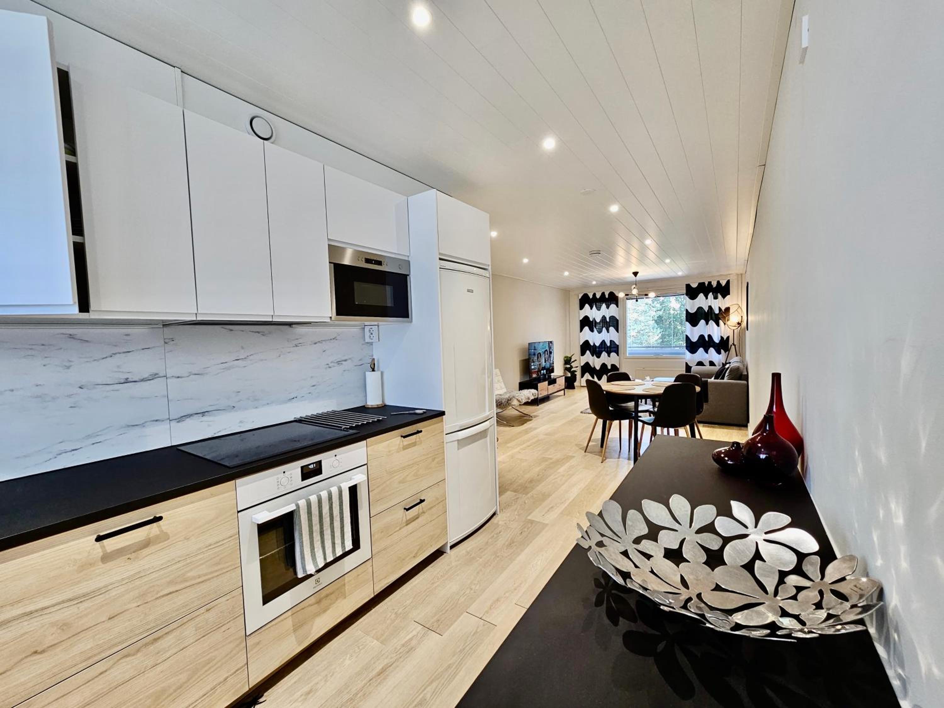 Elegant apartment with Sauna in the center