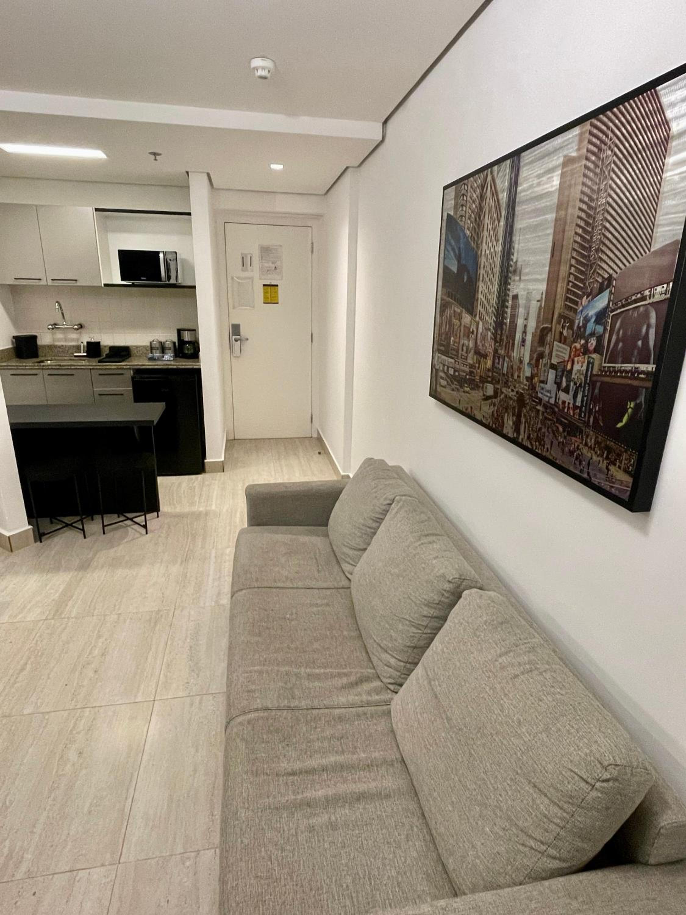 Flat no hotel M. Times Square, Moema c/ vaga