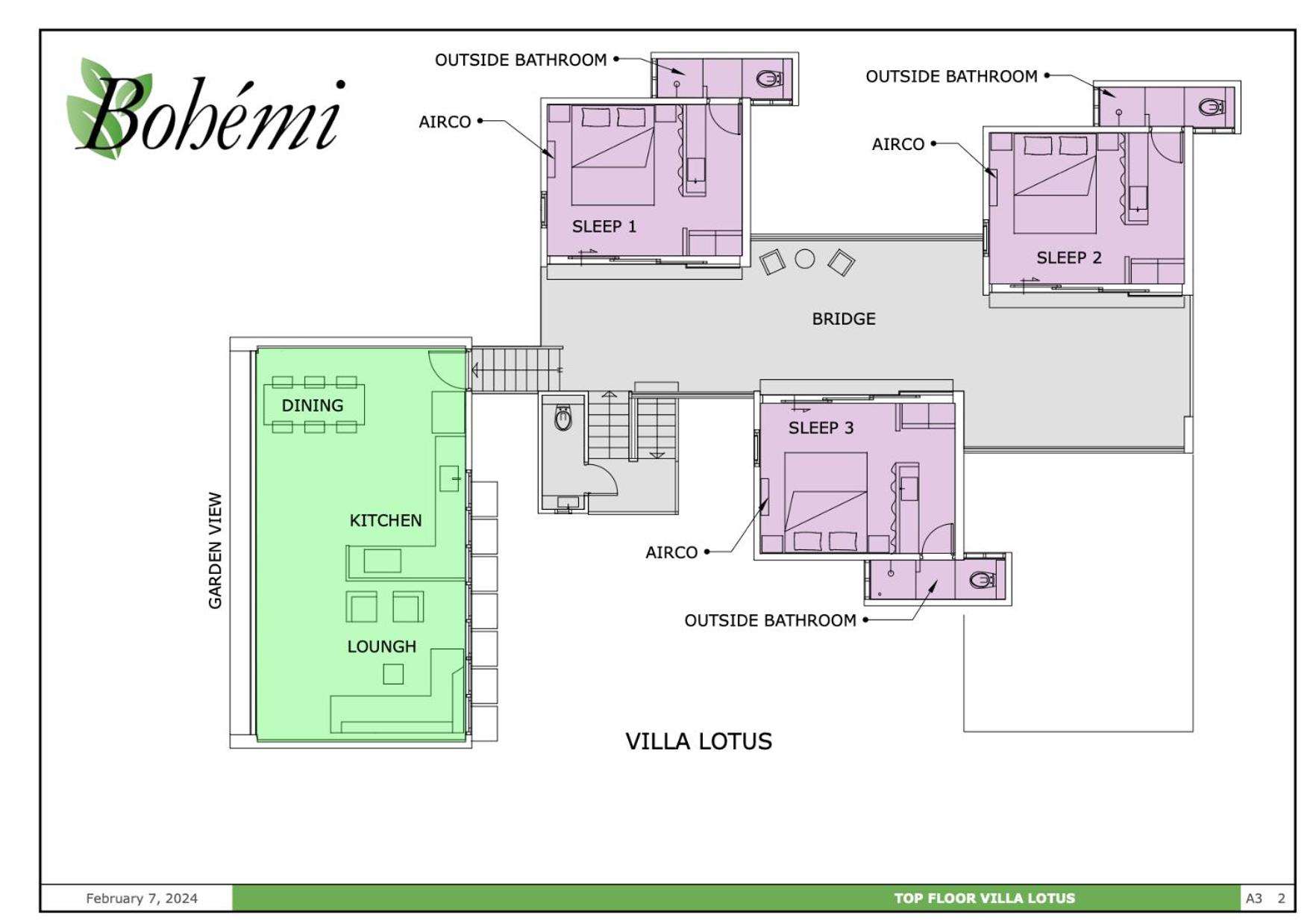 Bohemi Design Villa's