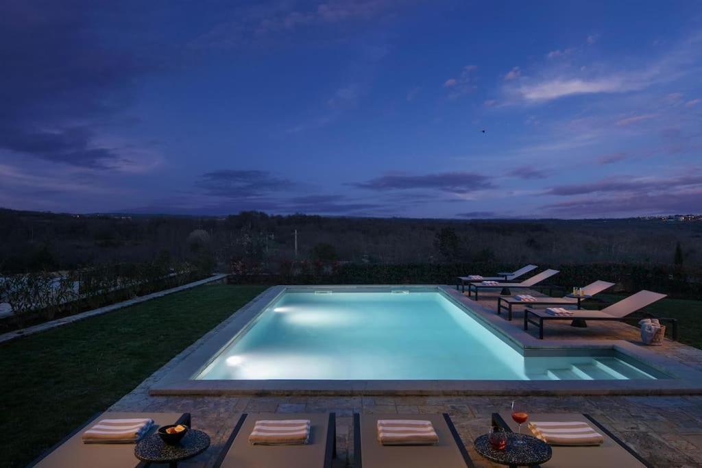 Rustic Villa Caltha with a pool view 2