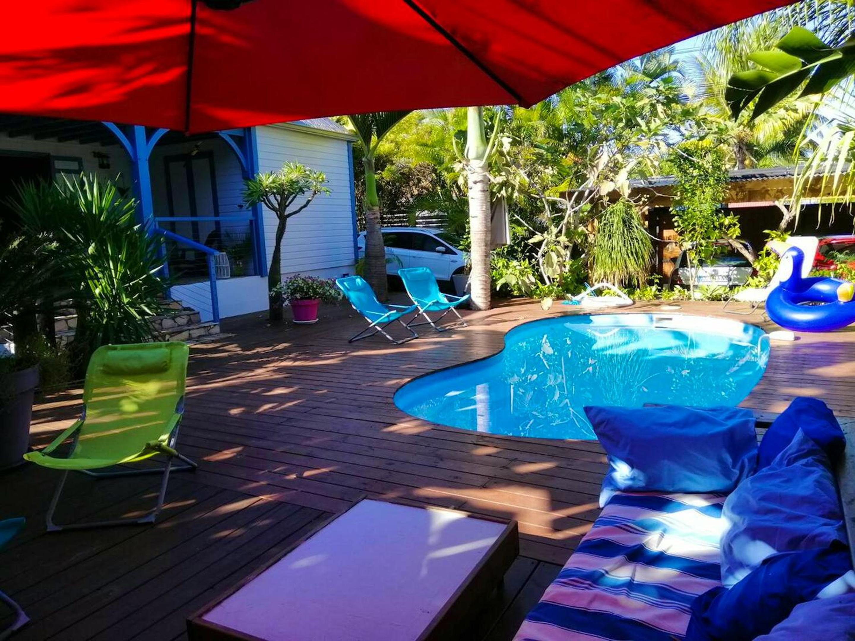 Villa idyllique a La Riviere Saint Louis avec piscine privee view 4