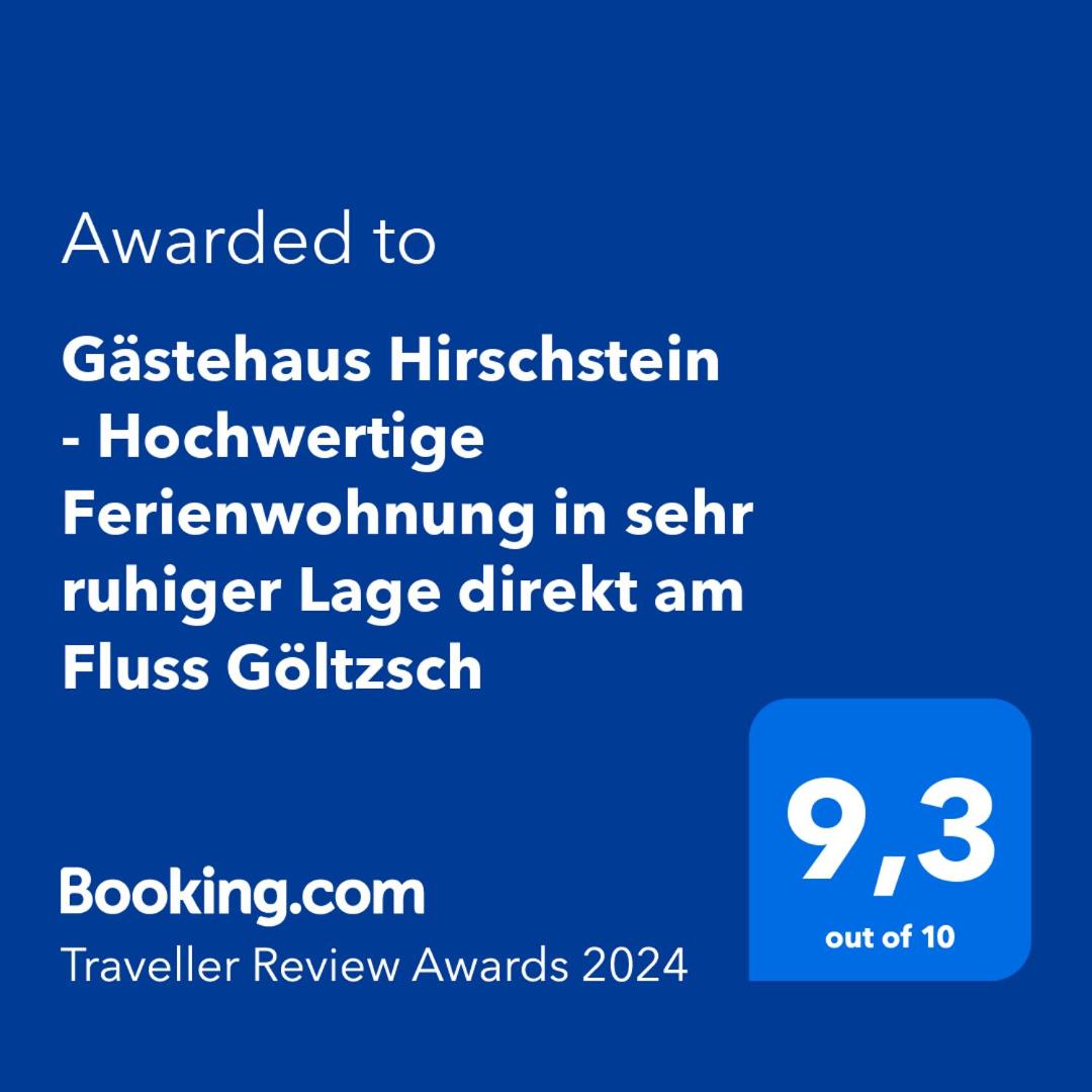 Gastehaus Hirschstein - Hochwertige Ferienwohnung in sehr ruhiger Lage direkt am Fluss Goltzsch - Property Image 19