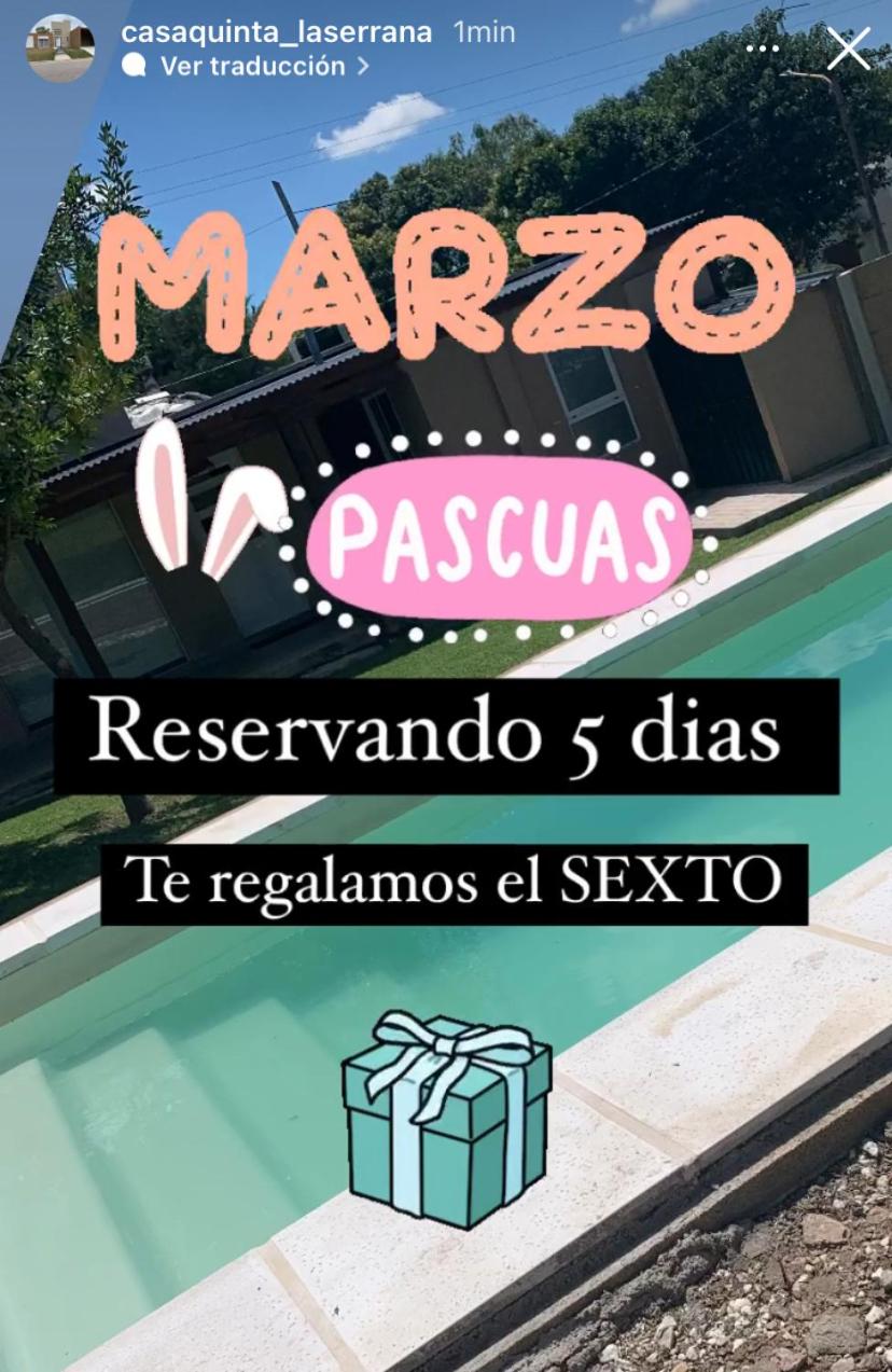 Casa Quinta la Serrana Las Caleras de Calamuchita
