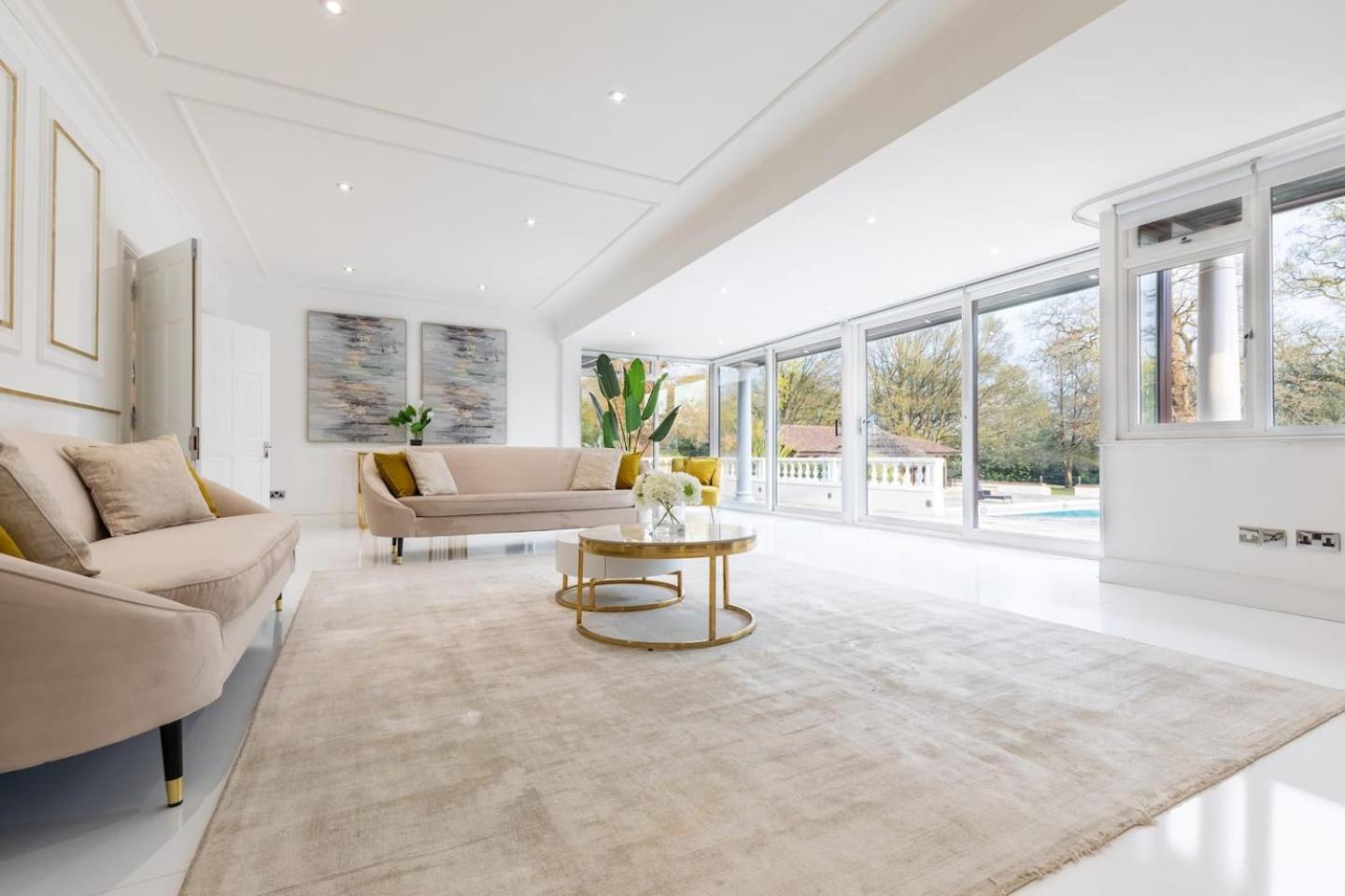 Large Villa Mansion With Pool House & Tennis Court view 2
