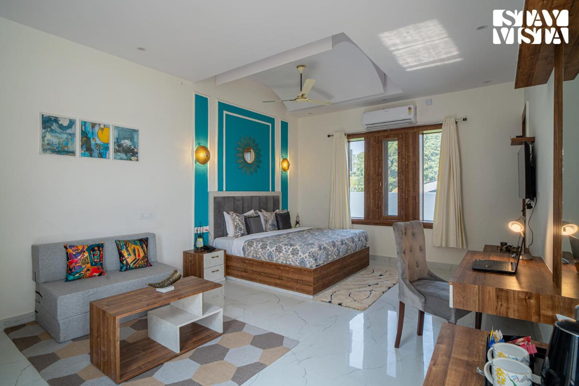 Hriday Bhoomi with Pool at Jim Corbett by StayVista