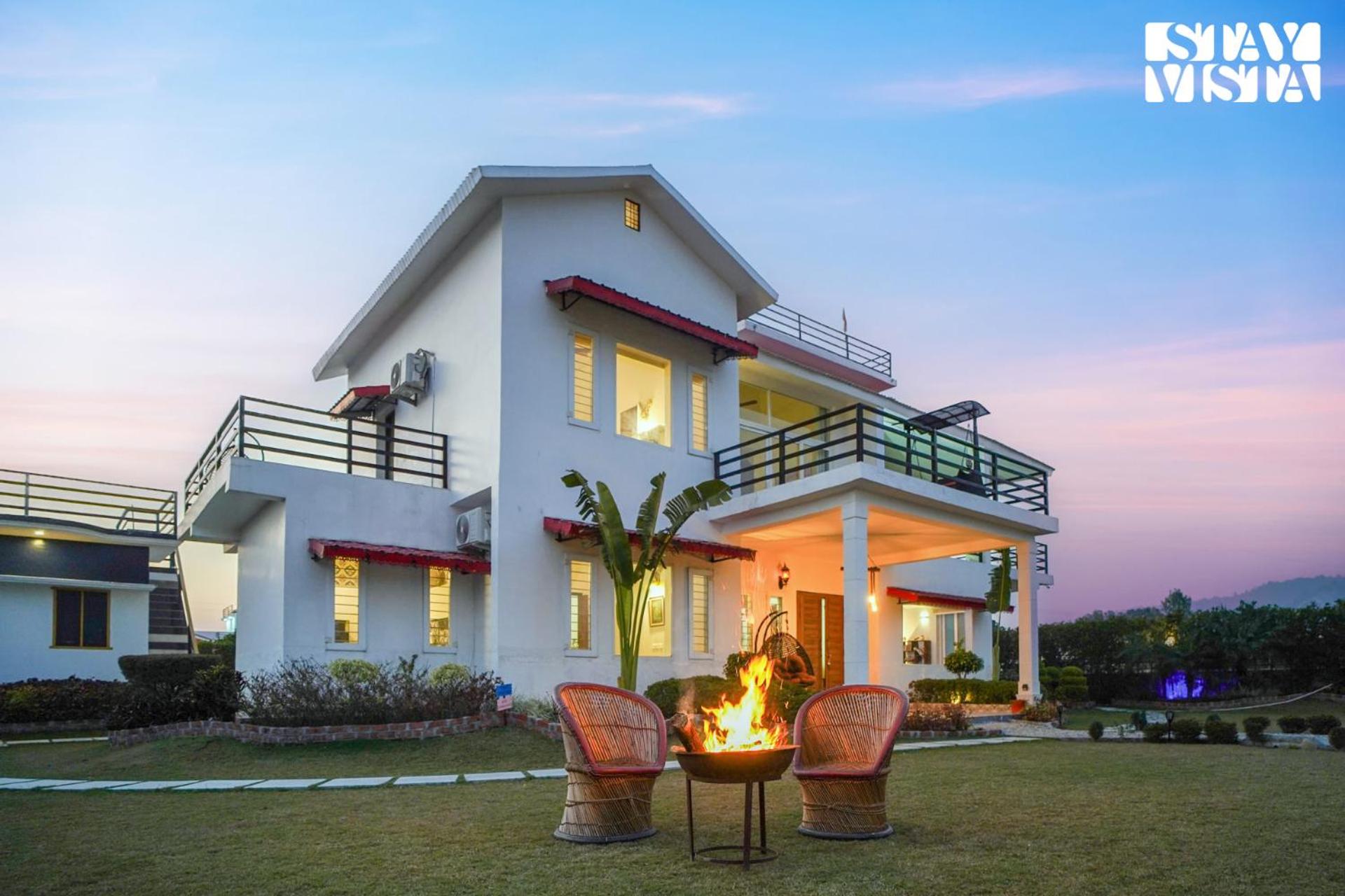 Hriday Bhoomi with Pool at Jim Corbett by StayVista