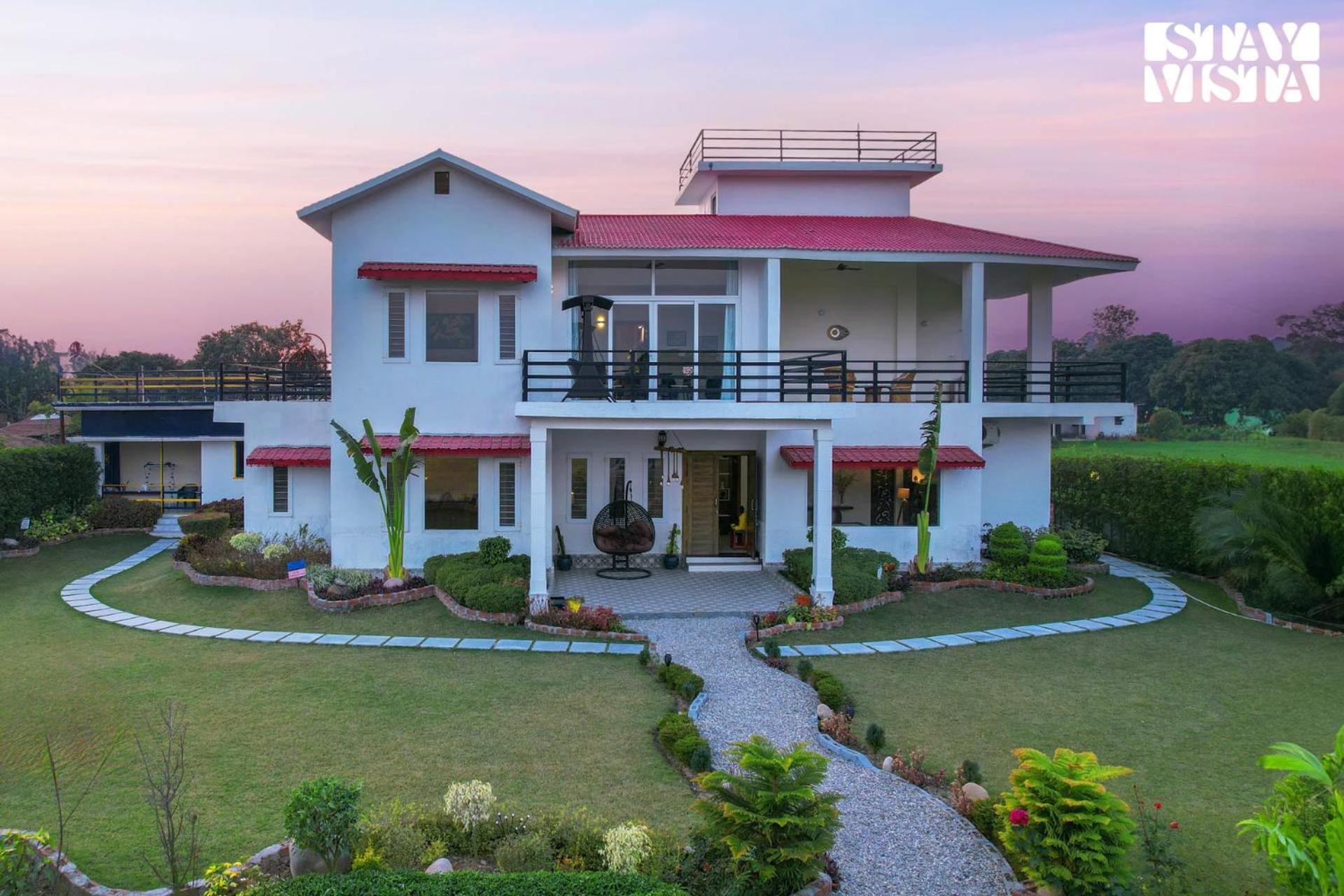 Hriday Bhoomi with Pool at Jim Corbett by StayVista