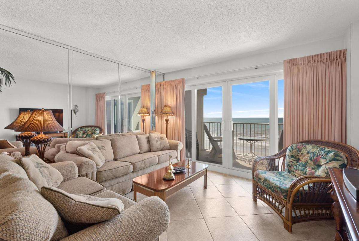Oceanfront 2BR • Balcony off LR Bedroom • Indoor Pool • Cherry Grove • Carolina Dunes 503 view 2