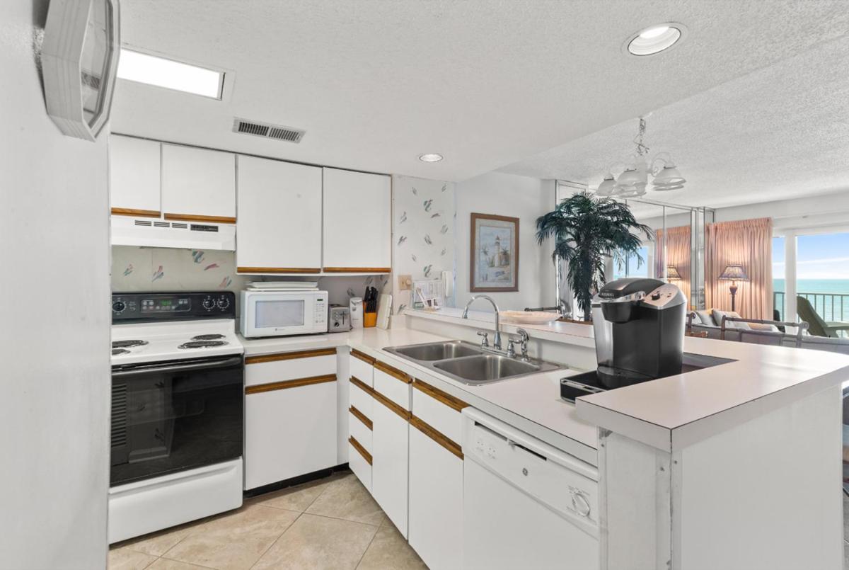 Oceanfront 2BR • Balcony off LR Bedroom • Indoor Pool • Cherry Grove • Carolina Dunes 503 view 4