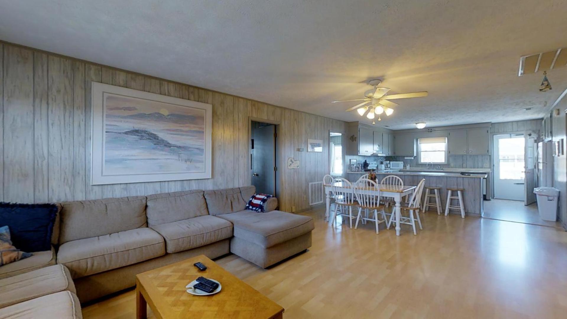 Waterfront and Sundeck at Beach Dreams in Cherry Grove view 2