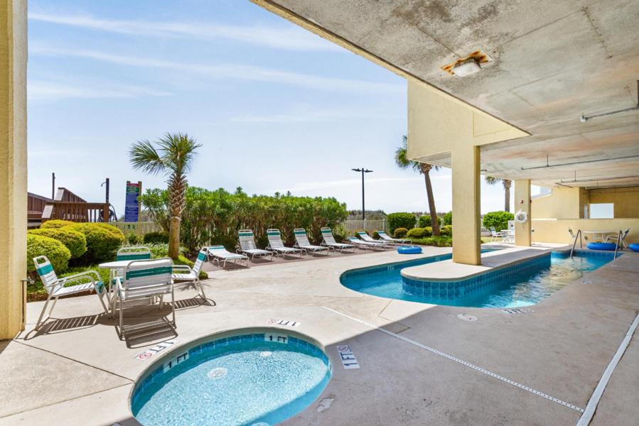Direct Oceanfront 3BR Cherry Grove Condo Pools Lazy River Sunrise Pointe 7G view 3