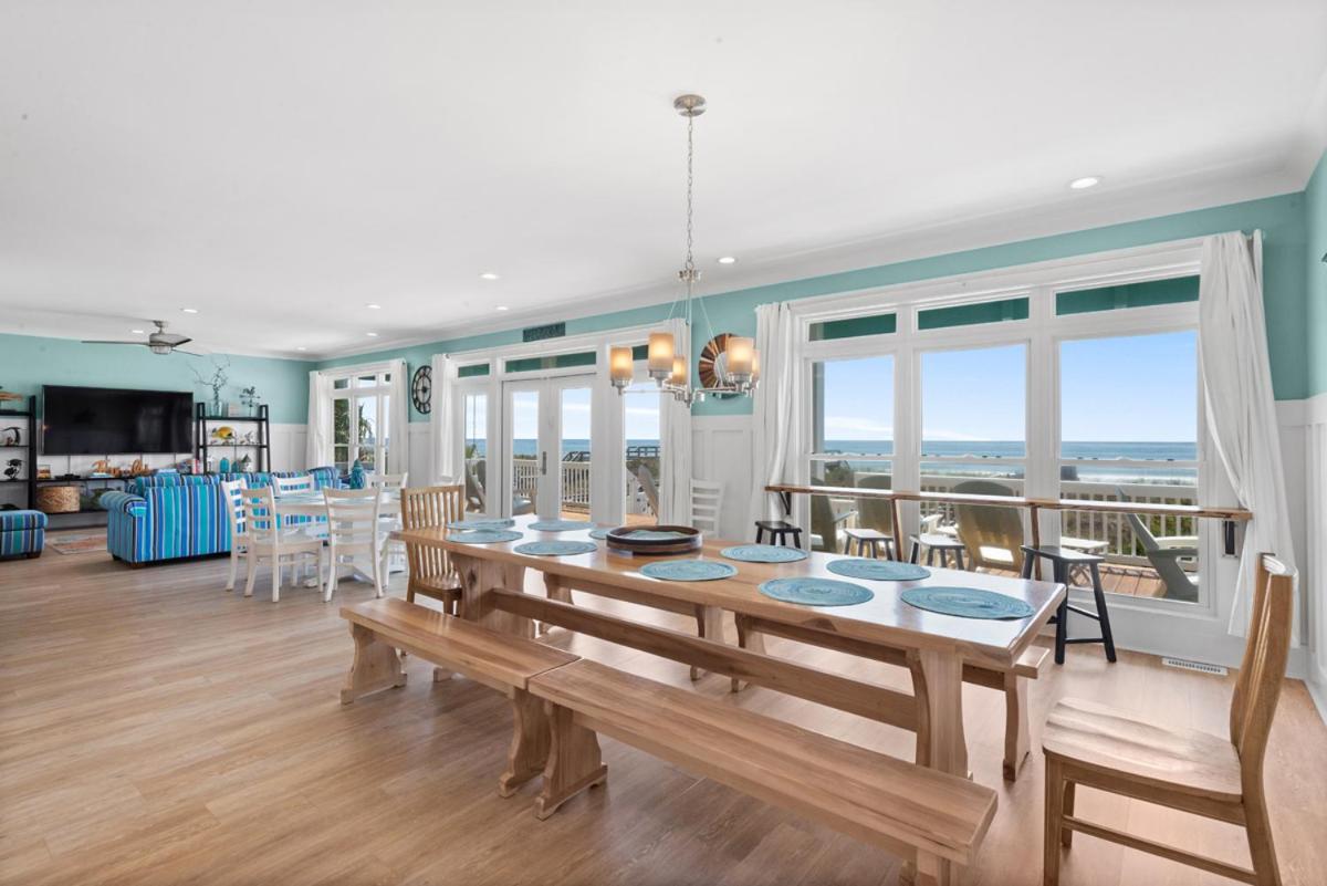 Cherry Grove Oceanfront 6BR • Heated Pool Opt • Elevator • GameRm • Pvt Walkover • Annual Tradition