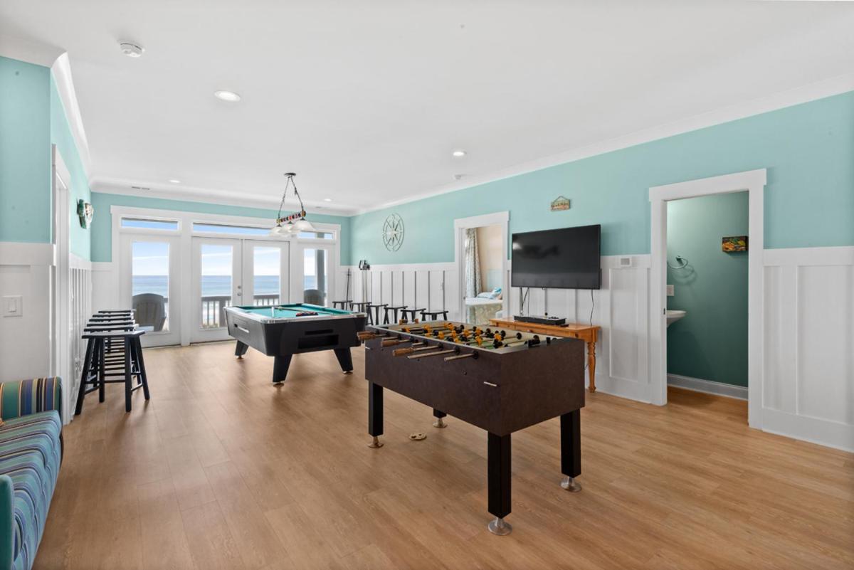 Cherry Grove Oceanfront 6BR • Heated Pool Opt • Elevator • GameRm • Pvt Walkover • Annual Tradition