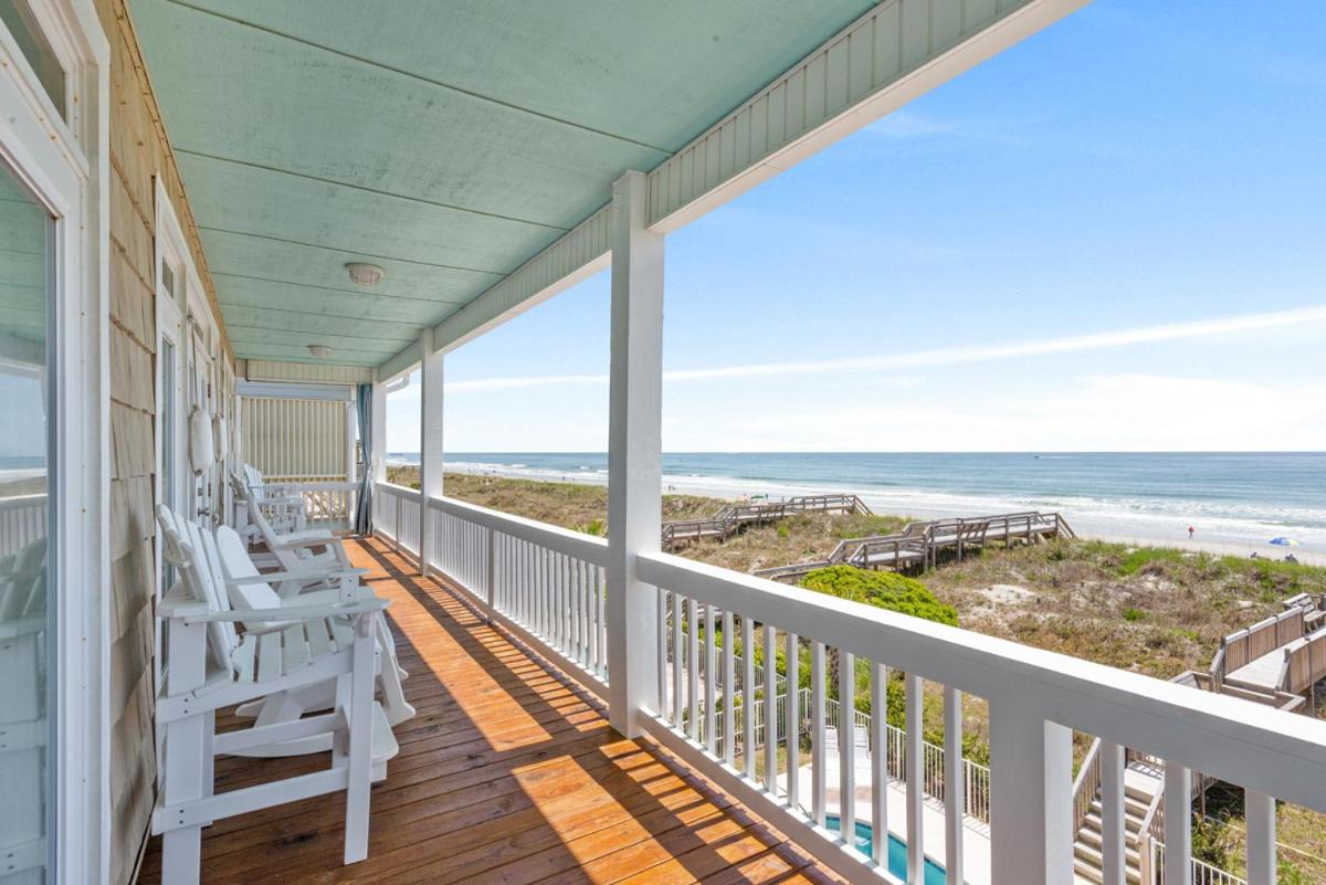Cherry Grove Oceanfront 6BR • Heated Pool Opt • Elevator • GameRm • Pvt Walkover • Annual Tradition