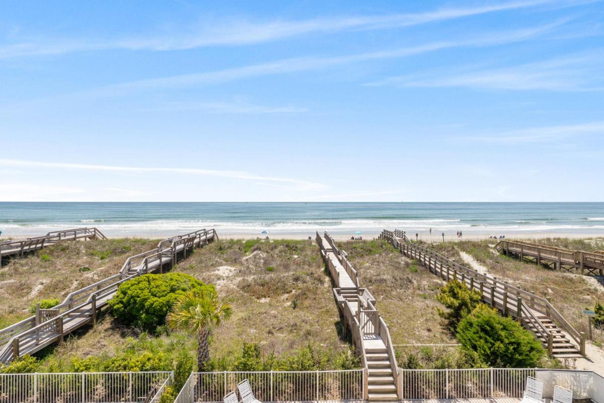 Cherry Grove Oceanfront 6BR • Heated Pool Opt • Elevator • GameRm • Pvt Walkover • Annual Tradition