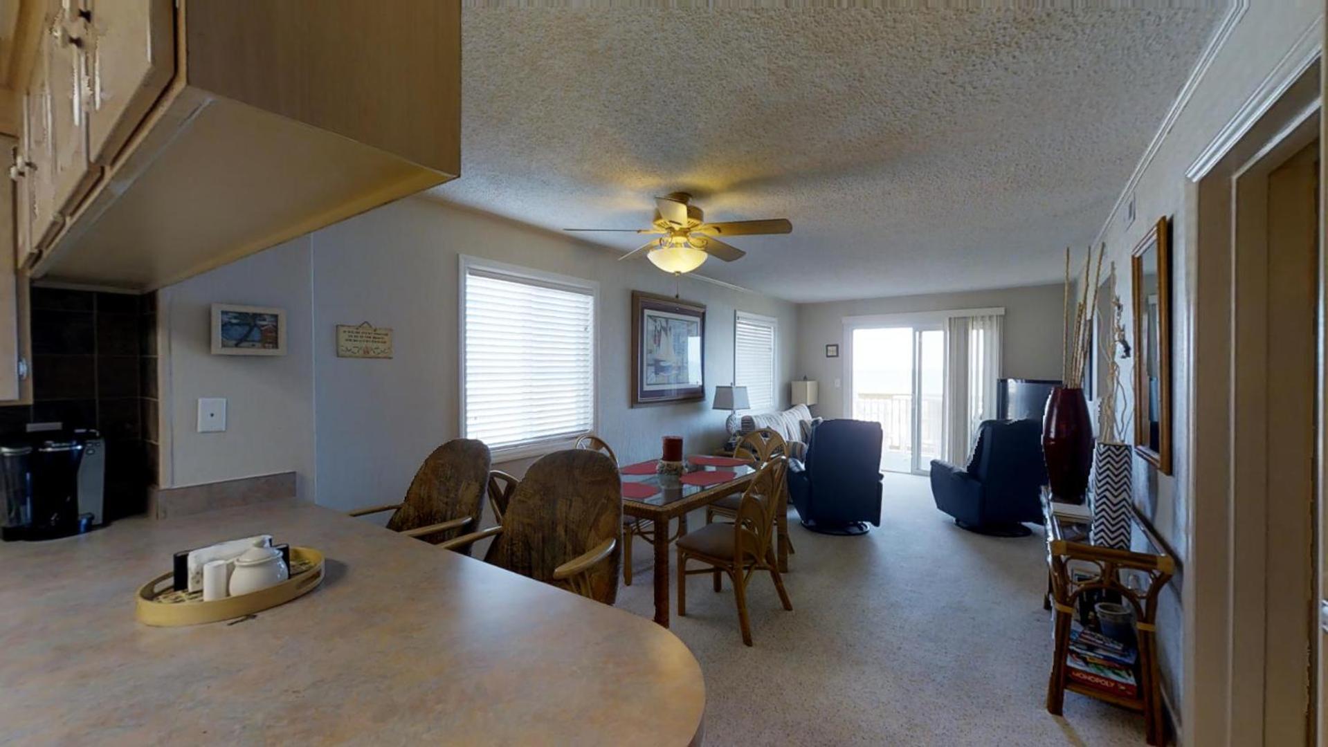 Corner Oceanfront 2BR – Elevated Balcony Views - Cherry Grove - Beachmaster 107 view 3