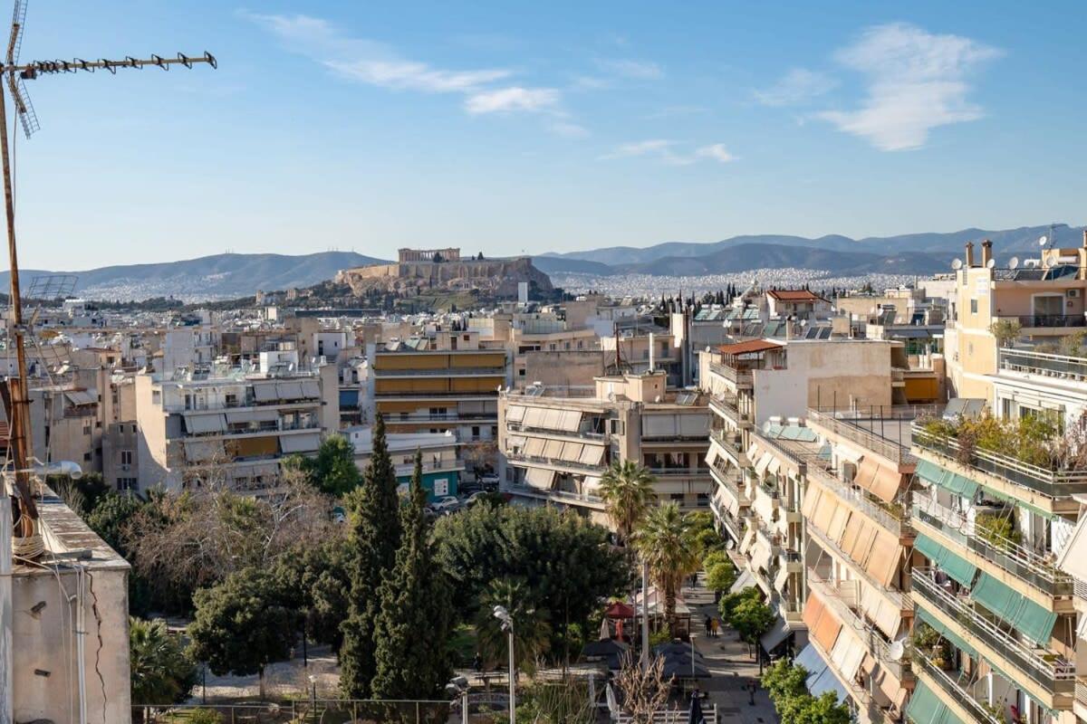 Acropolis view topfloor apartment