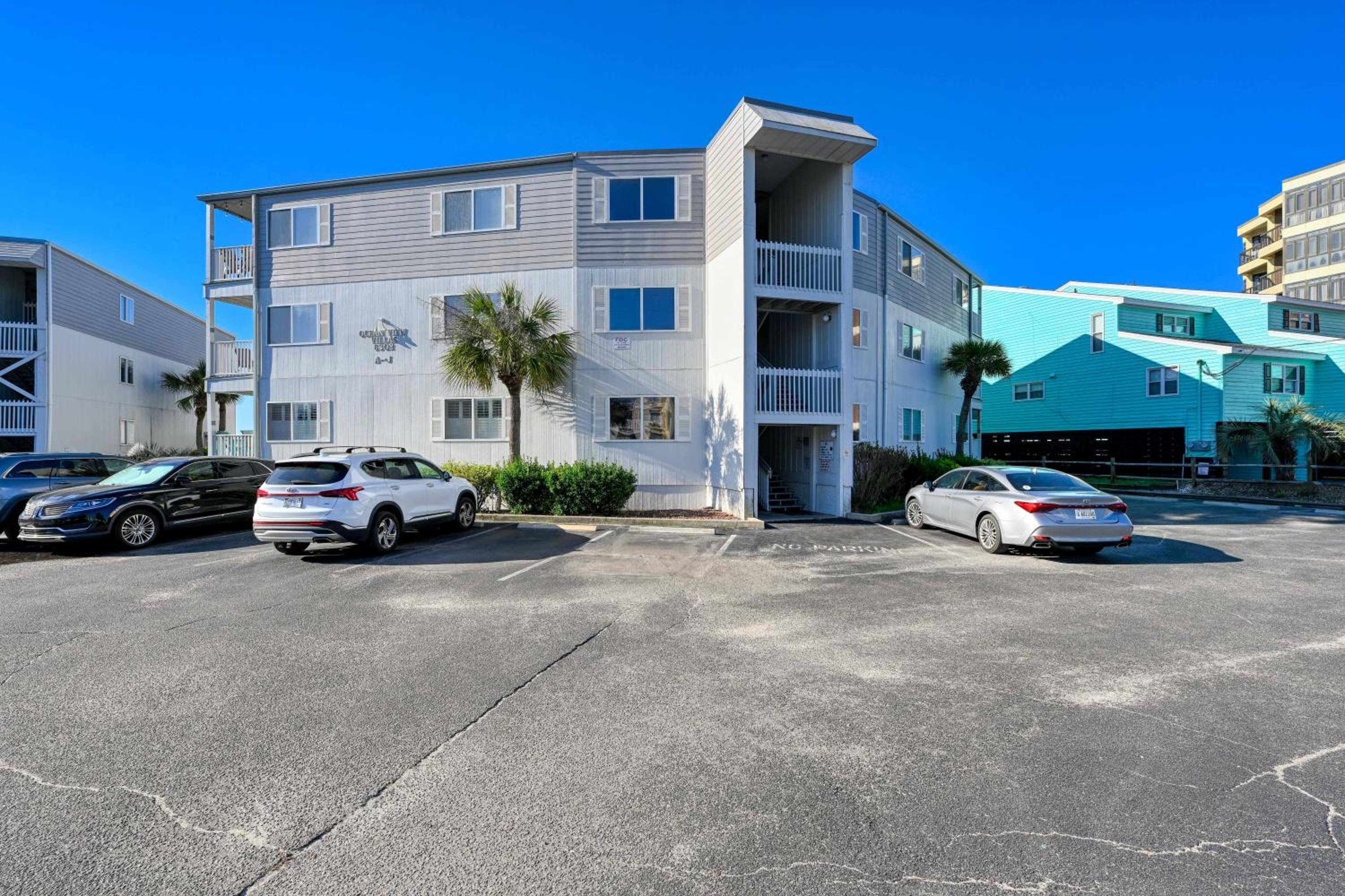 Stunning Location Views • Oceanfront 2BR-1st Floor • Cherry Grove • Ocean View Villas B1 view 4