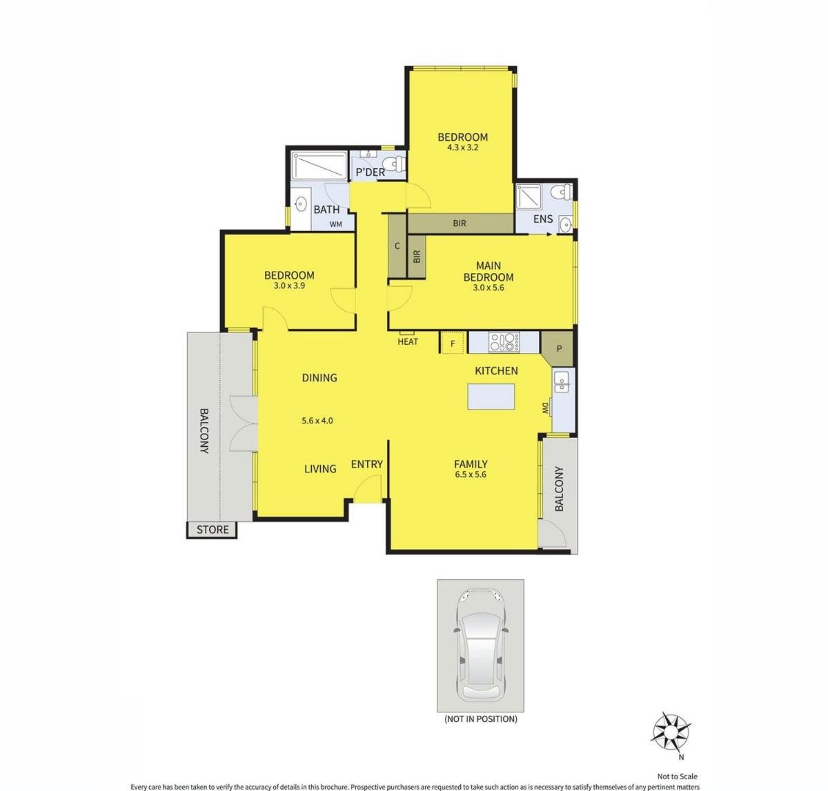 Luxury spacious 3-bedroom Suite on exclusive Lansell Rd, Toorak