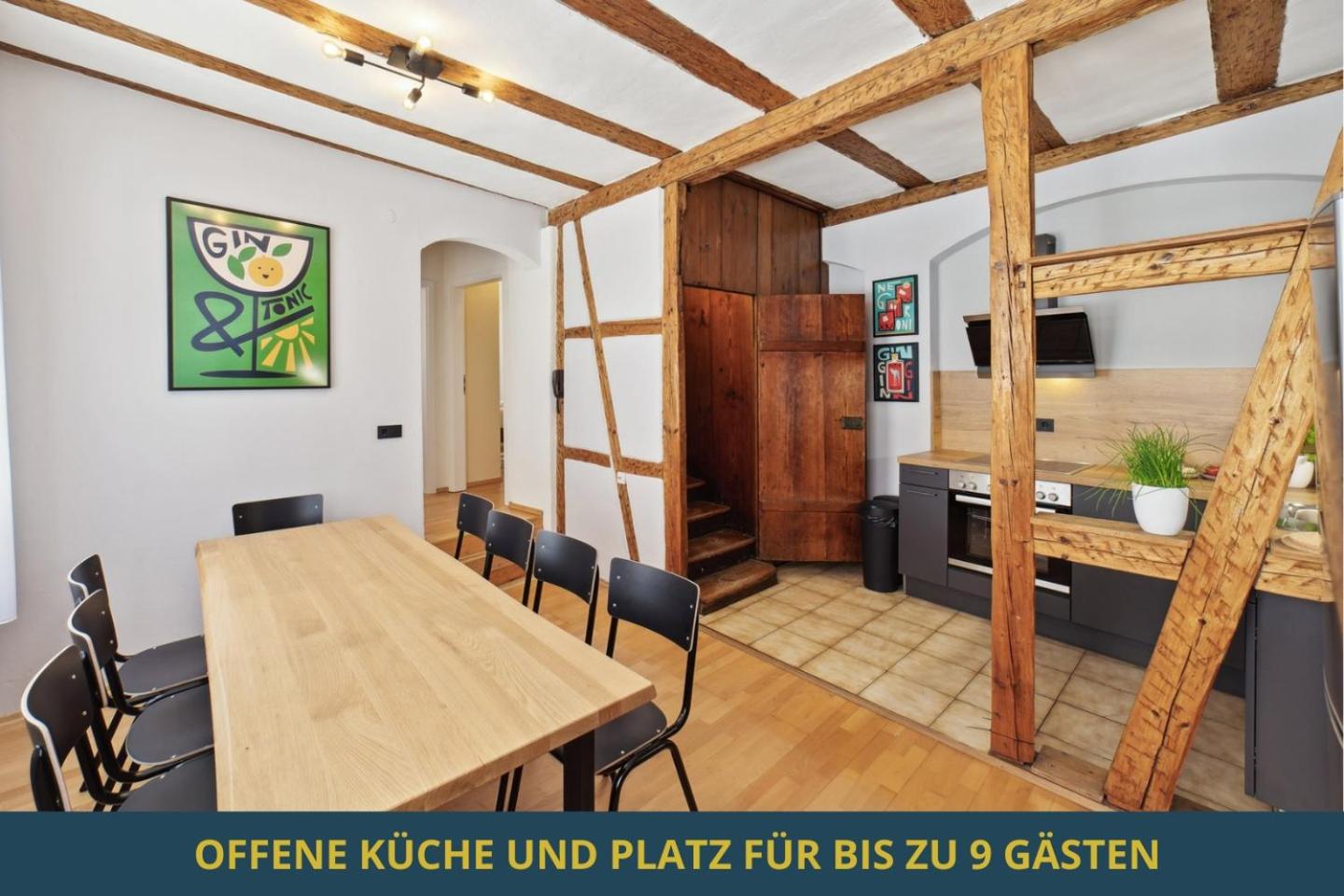 SandAPART34 - 4 tolle FeWos von 1-9 Pers mitten in der Altstadt