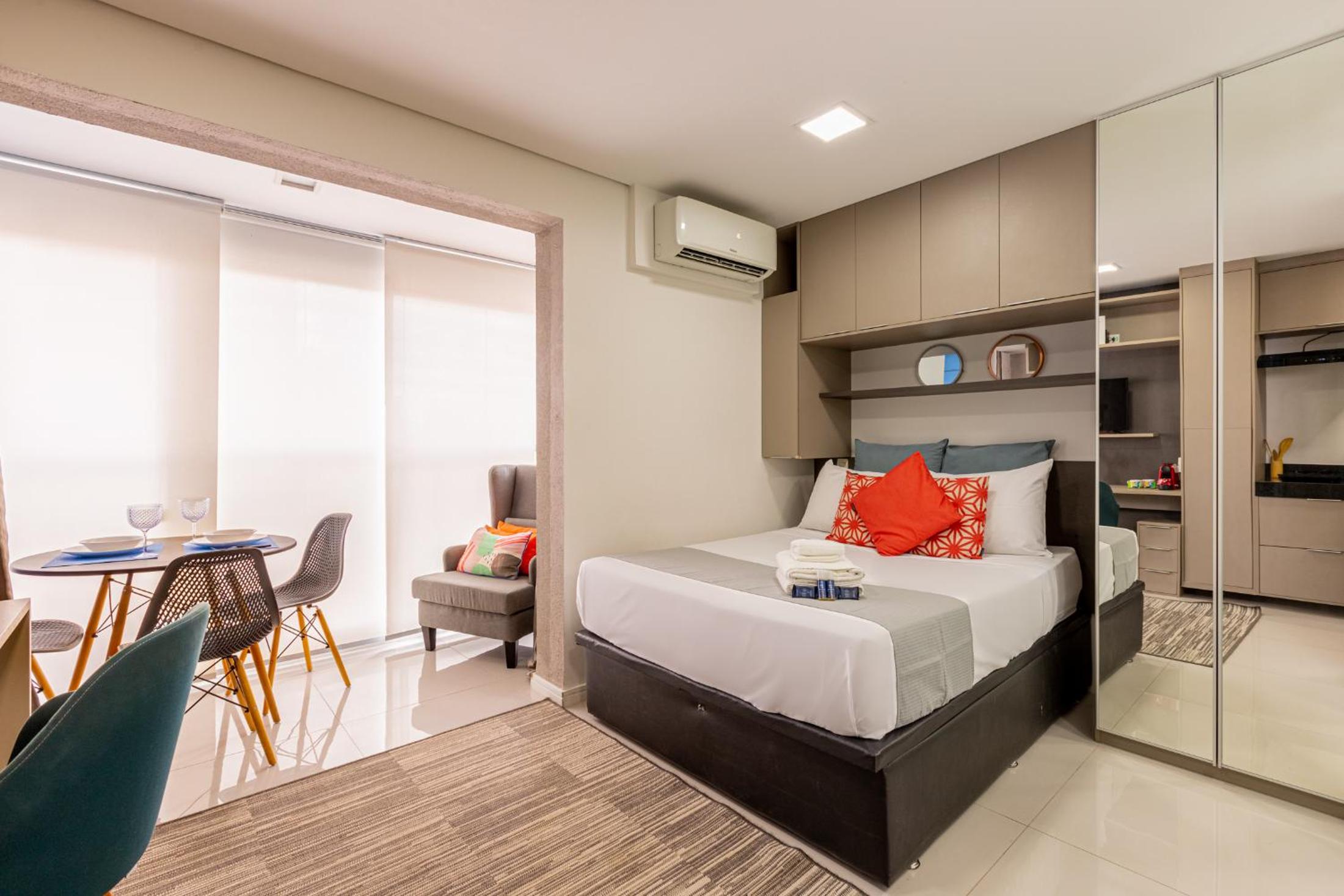 Easy Star - Praticidade e Conforto na Vila Olímpia Com Piscina - AE01H