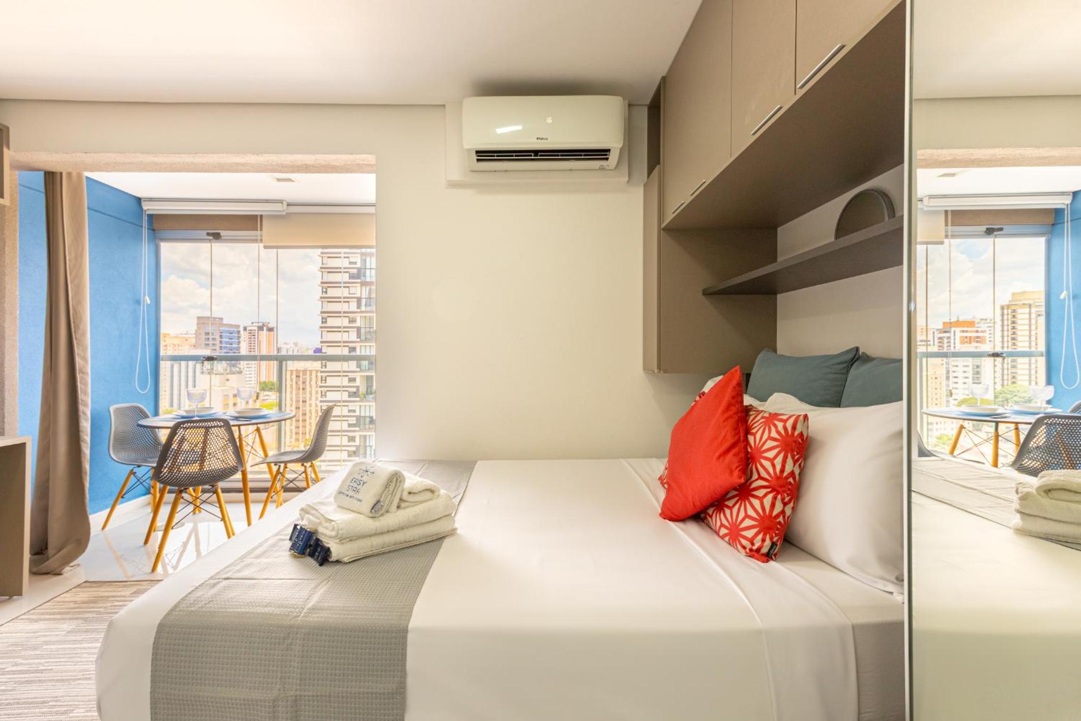 Easy Star - Praticidade e Conforto na Vila Olímpia Com Piscina - AE01H