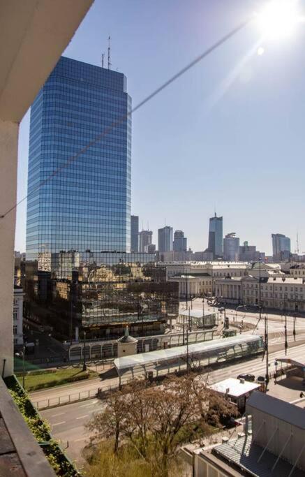 Central Panoramic Apt Balcony View by PolandBnB