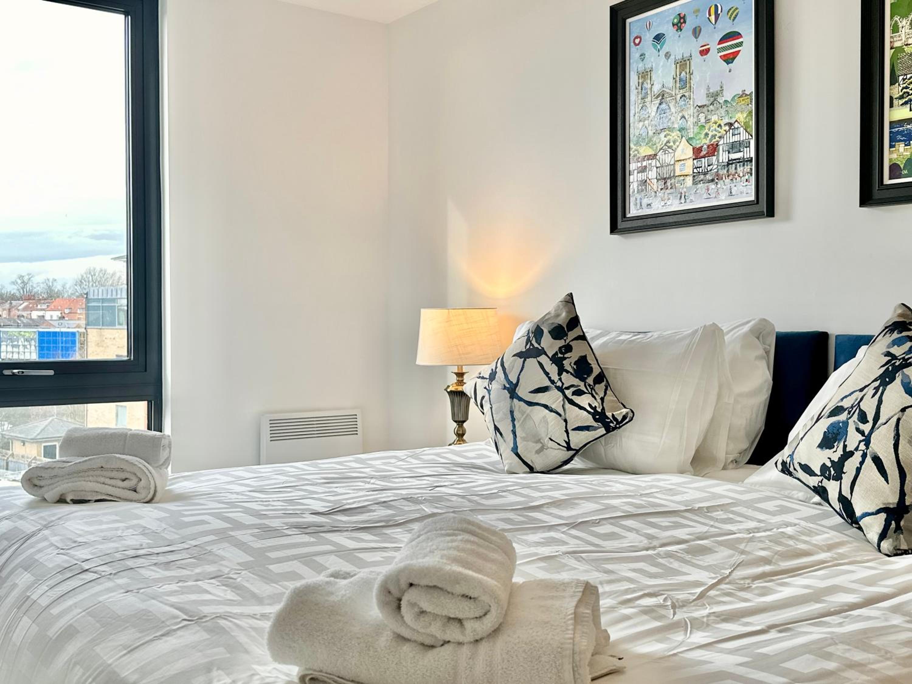 Apartment 38 with Minster Views, Parking and Gym